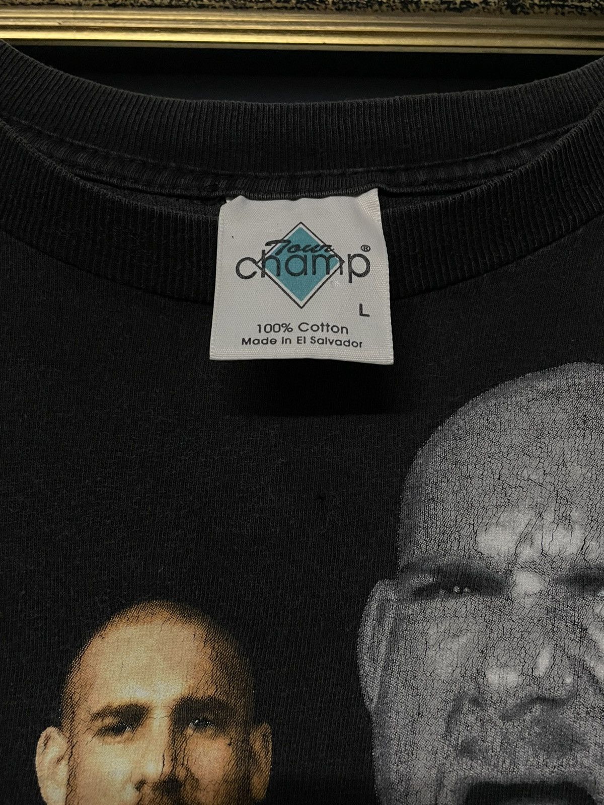 WWE Vintage 1998 Iconic WWE Goldberg Big Print Distressed Tshirt Size US L / EU 52-54 / 3 - 13 Thumbnail