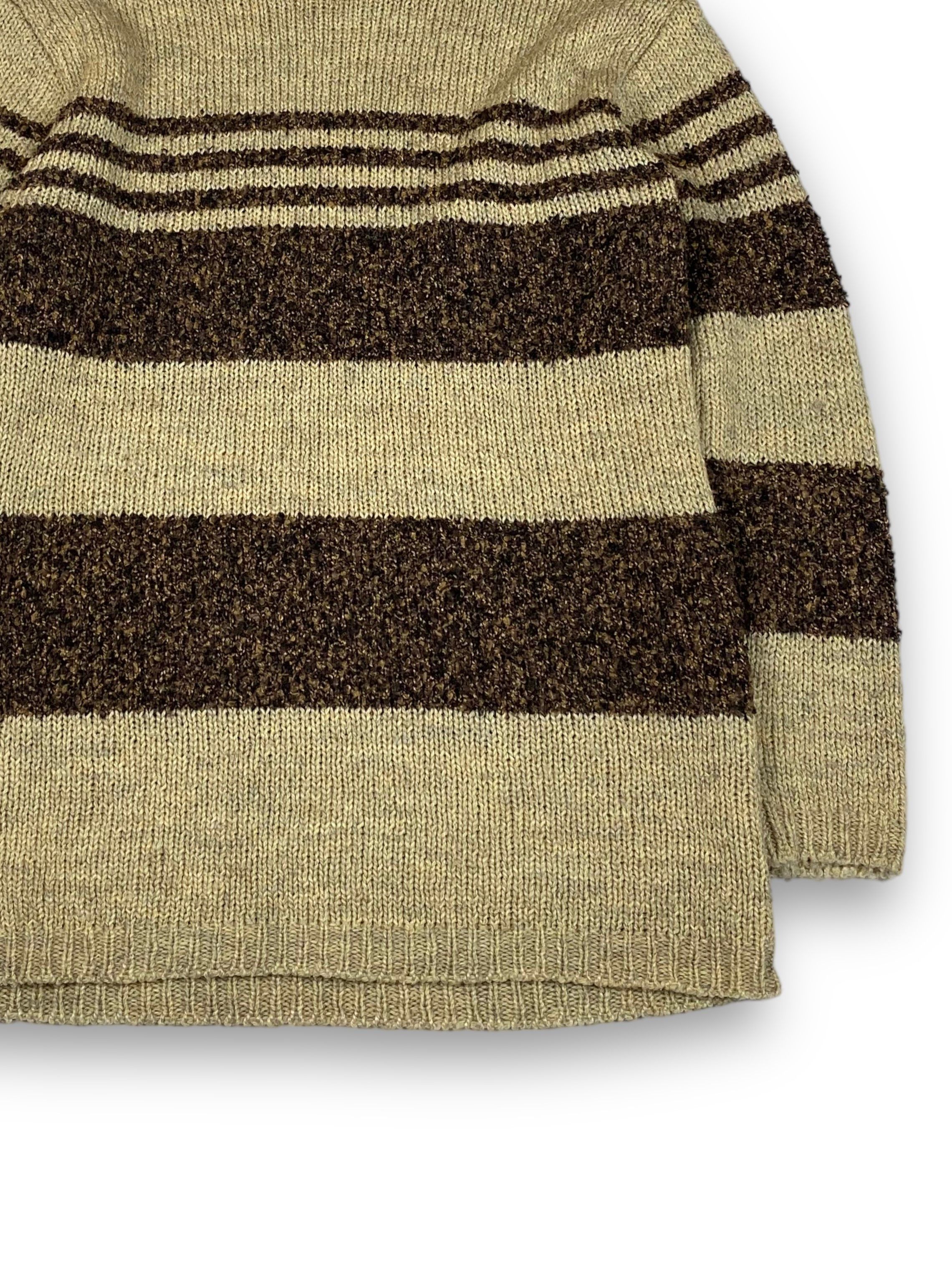 Vintage 90s Vintage MACKAYS Striped Thicc Heavy Striped Sweater M624 Size US M / EU 48-50 / 2 - 2 Thumbnail