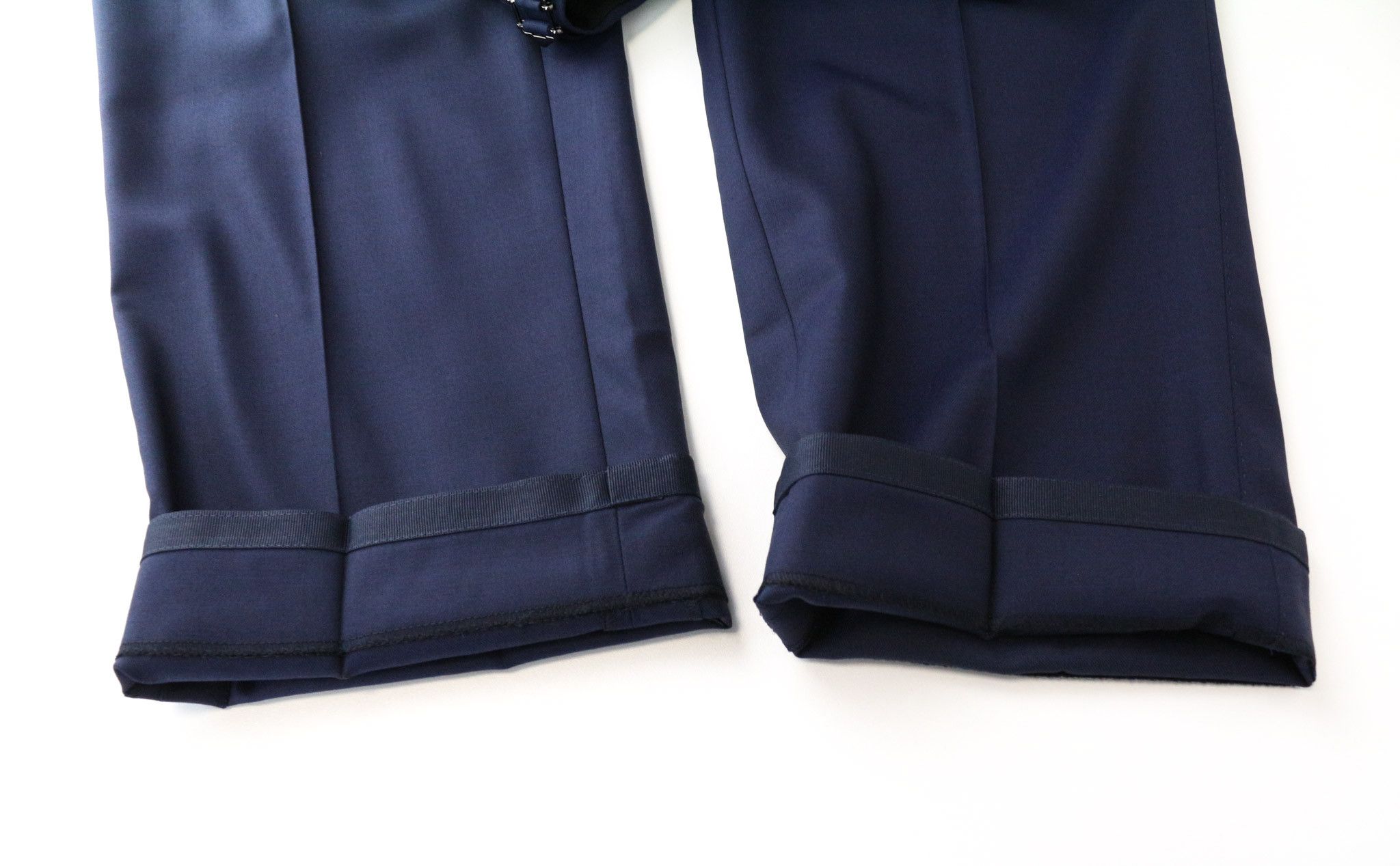 Suitsupply UK42R Navy Wool Twill Slim Suit 74837 Size 42R - 18 Thumbnail