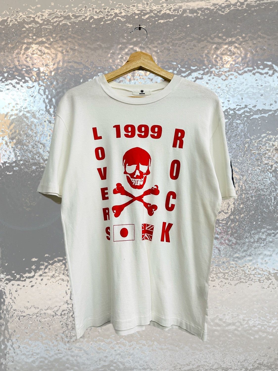 Hysteric Glamour VINTAGE 1999 SUPERLOVERS LOVERS ROCK SKULL TEE Size US L / EU 52-54 / 3 - 1 Thumbnail