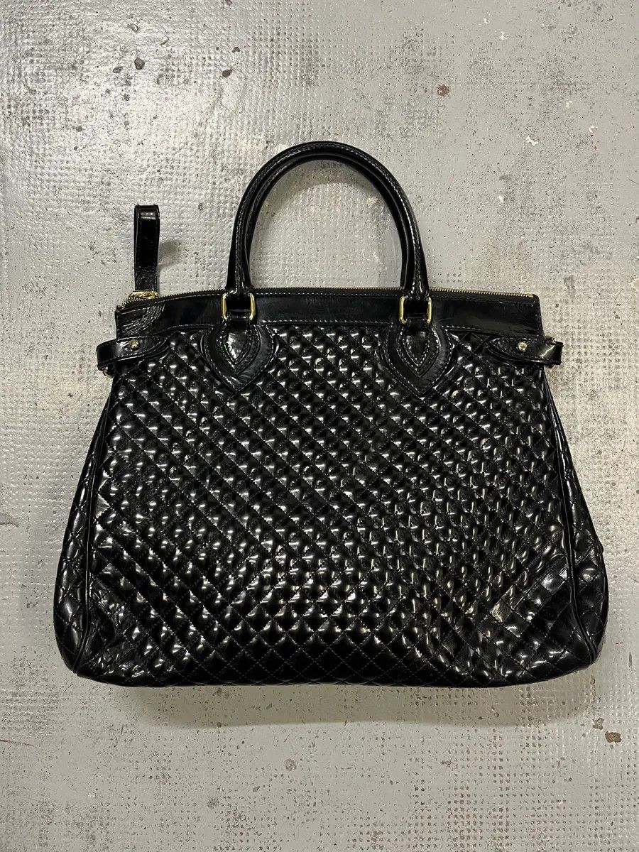 Roberto Cavalli Roberto Cavalli Quilted Black Handle Bag Size ONE SIZE - 1 Thumbnail