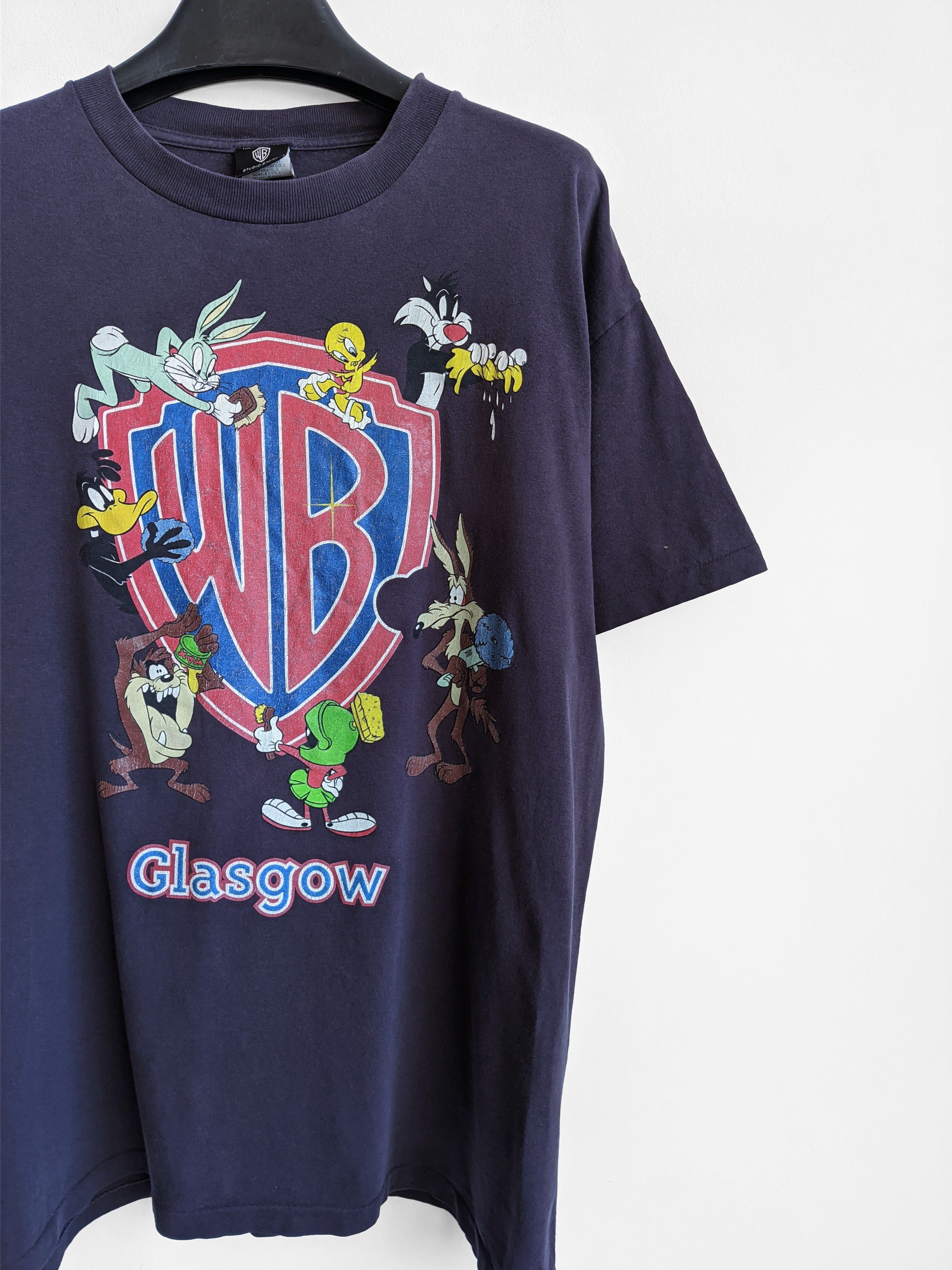 Cartoon Network Warner bros cartoon vintage tshirt 1998 90s USA Size US XL / EU 56 / 4 - 4 Thumbnail