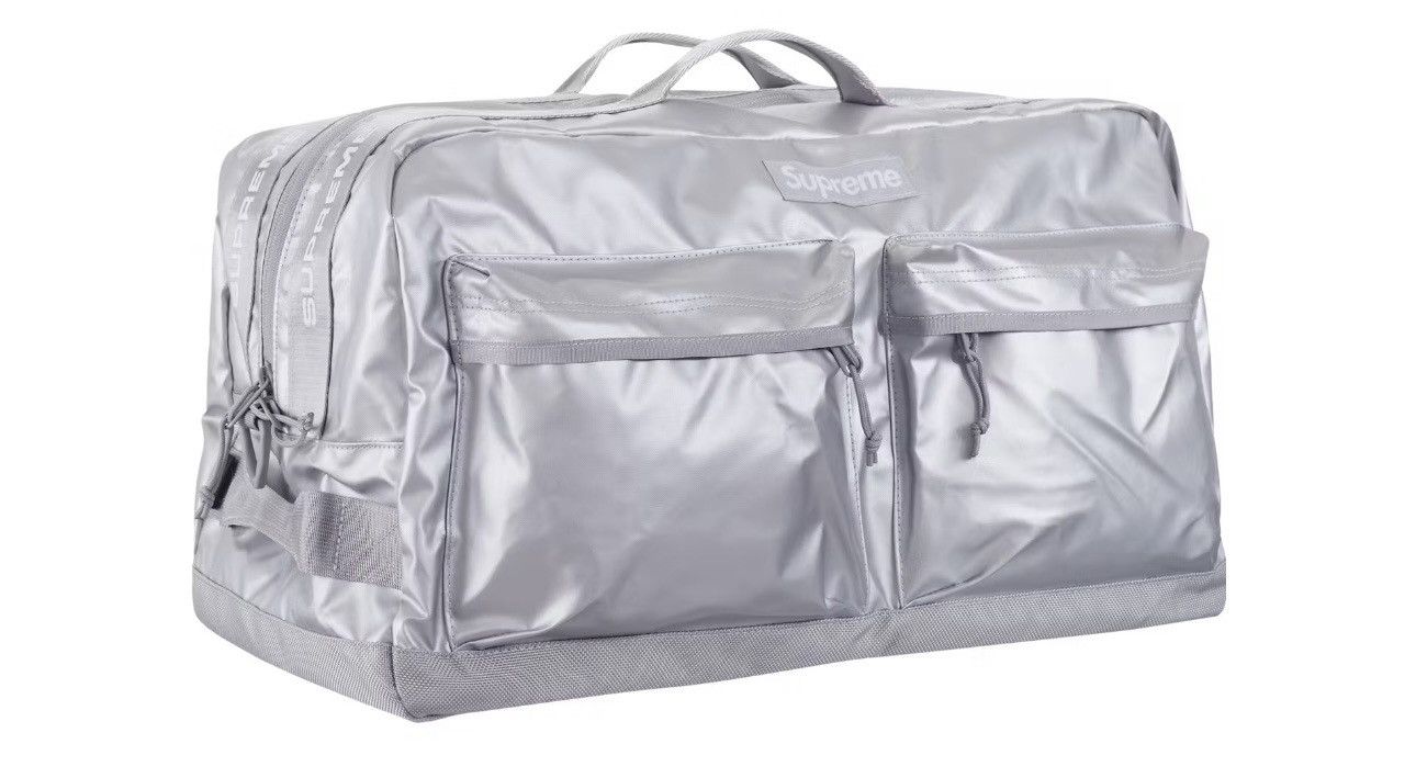Supreme Supreme Duffle Bag 'Silver' Size ONE SIZE - 3 Thumbnail