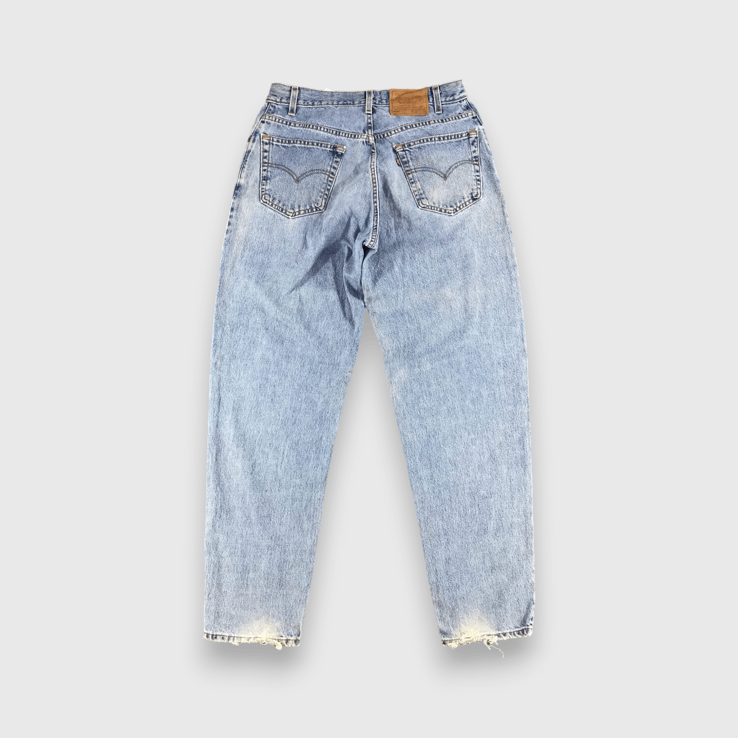 Levi's Vintage 90s Light Wash Levis 560 Jeans-J1264 Size US 33 - 2 Thumbnail