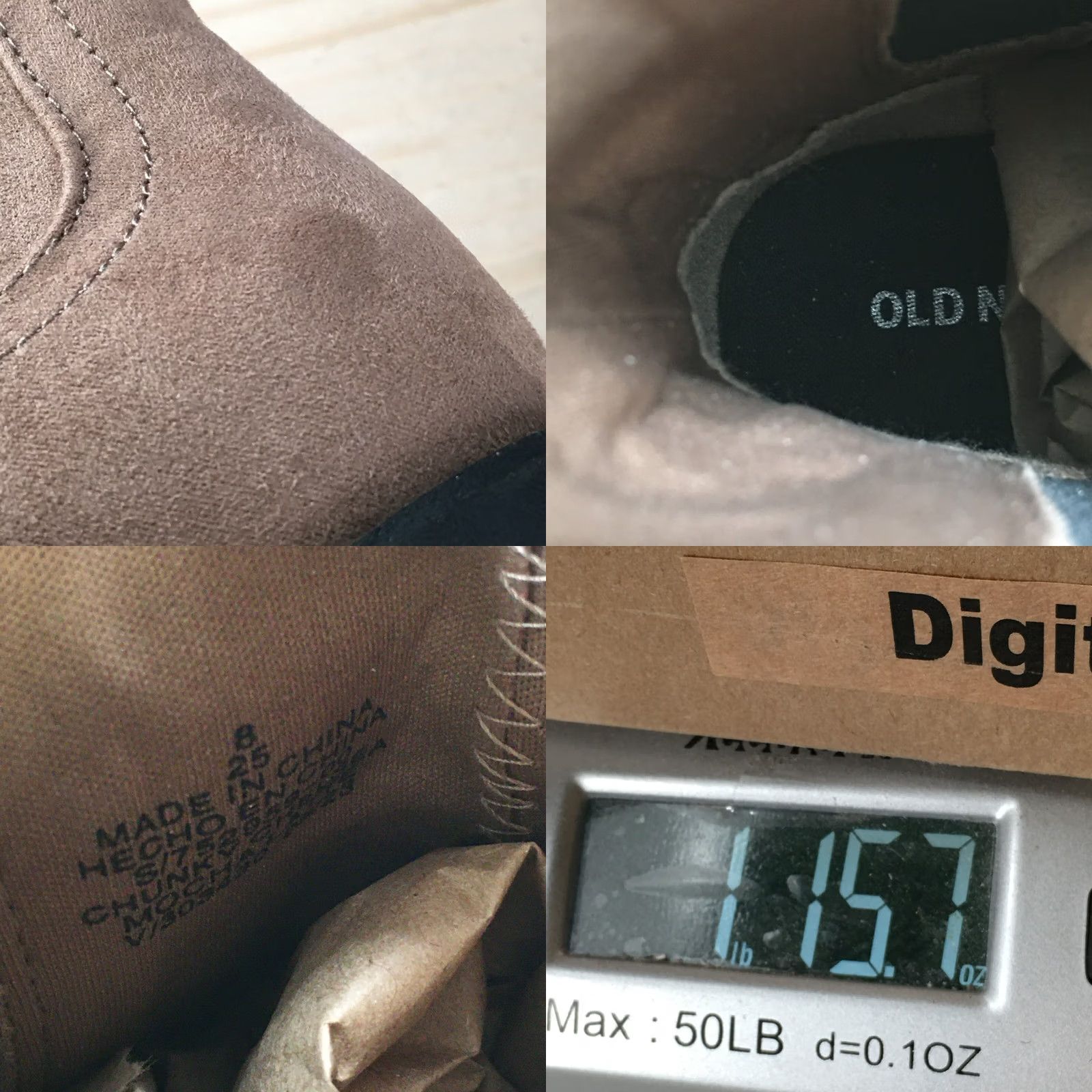 Old Navy Old Navy Boots Womens 8 Chelsea Booties Beige Faux Suede Pull On Block Heels Boots Size US 8 / IT 38 - 9 Thumbnail