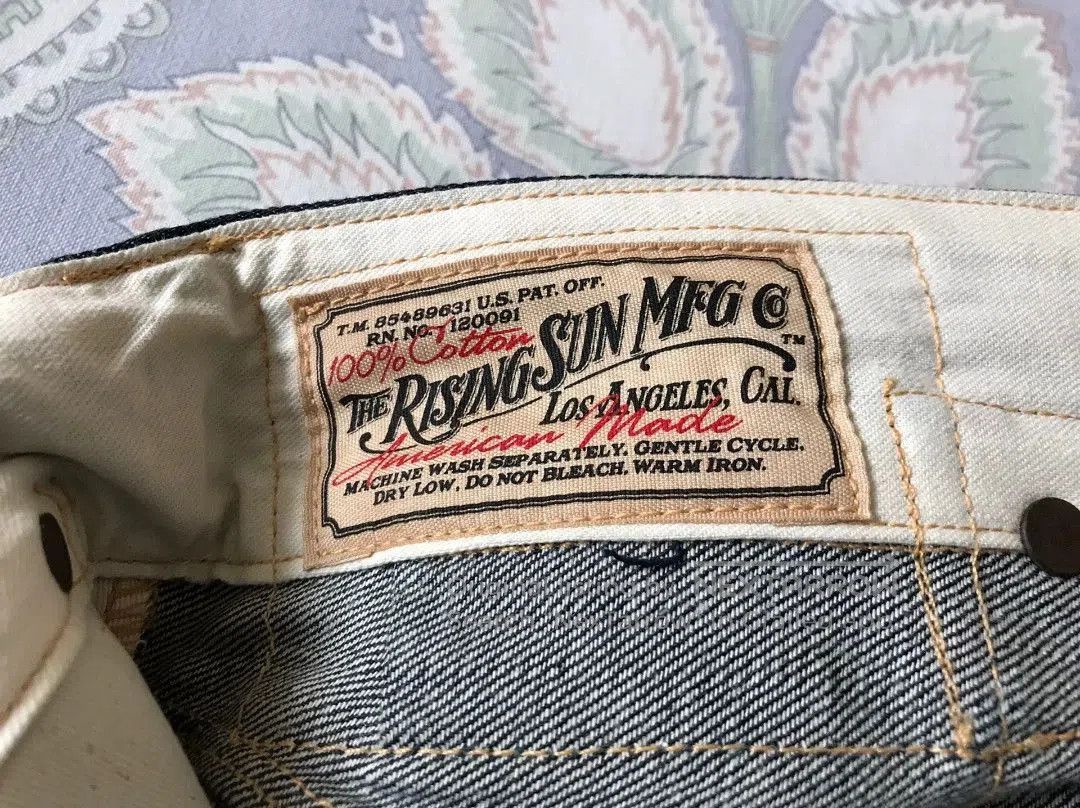 Rising Sun & Co. Rising Sun Yukon Parisian Button Jeans. Size US 30 / EU 46 - 9 Thumbnail