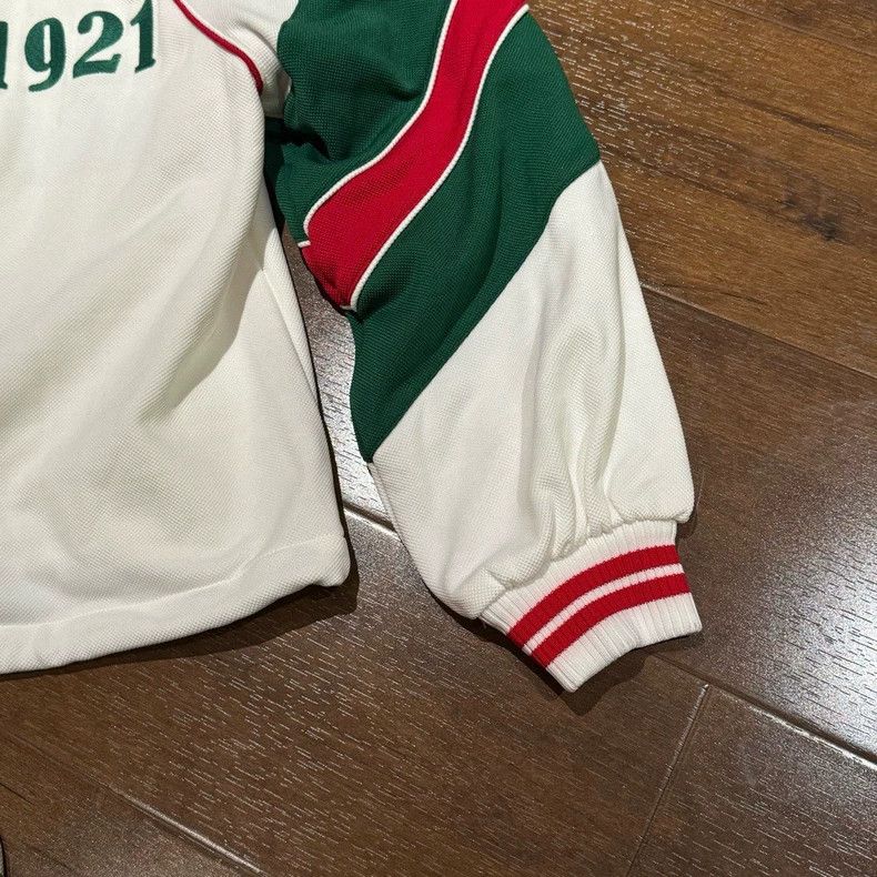 Gucci Gucci White front and back logo embroidered red and green Size US M / EU 48-50 / 2 - 4 Thumbnail