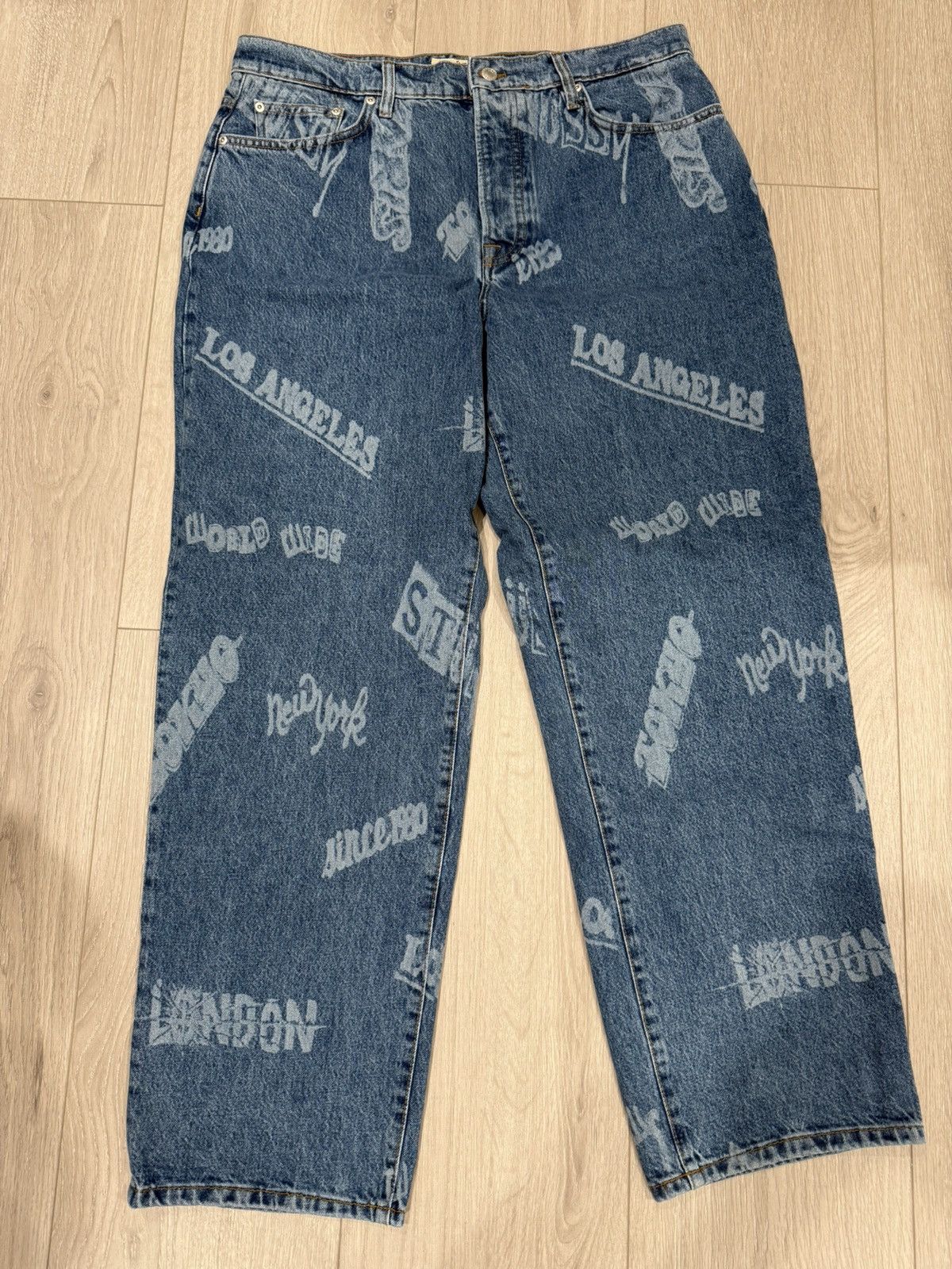 Stussy Big Ol Jeans | Grailed