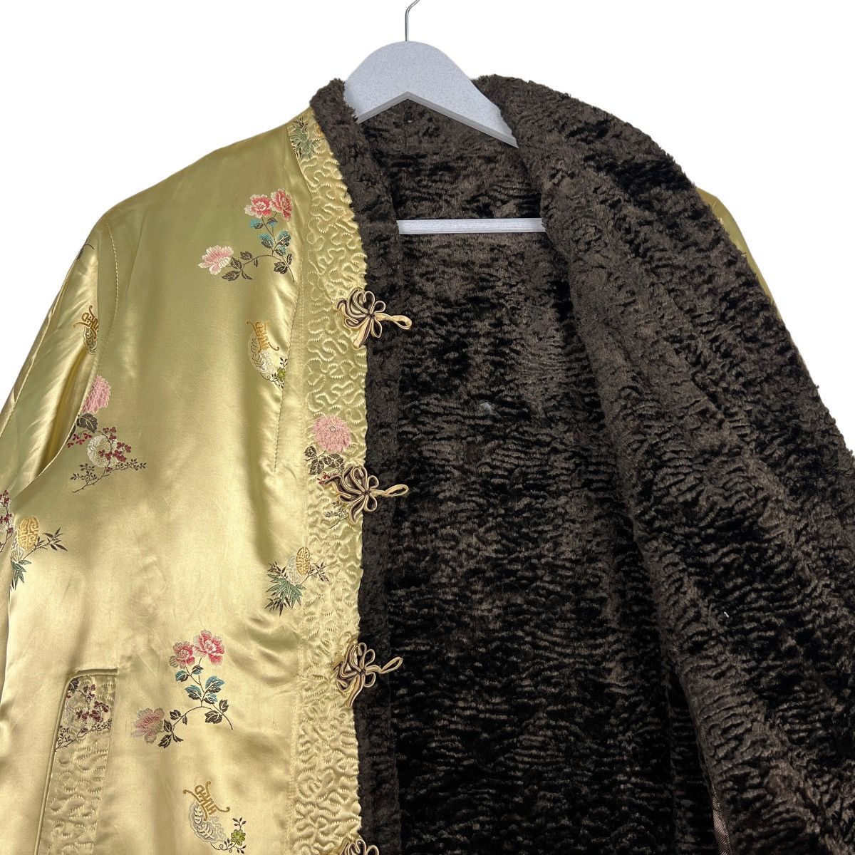 Japanese Brand 🔥 RARE VINTAGE 60s RAYON MANDARIN REVERSIBLE JACKET Size US M / EU 48-50 / 2 - 10 Thumbnail
