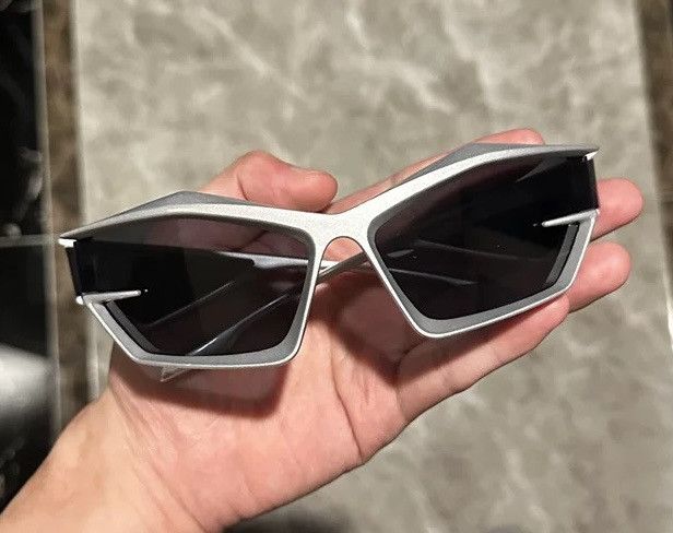 Electric Visual × Vintage Retro punk rock rave sunglasses Size ONE SIZE - 1 Thumbnail