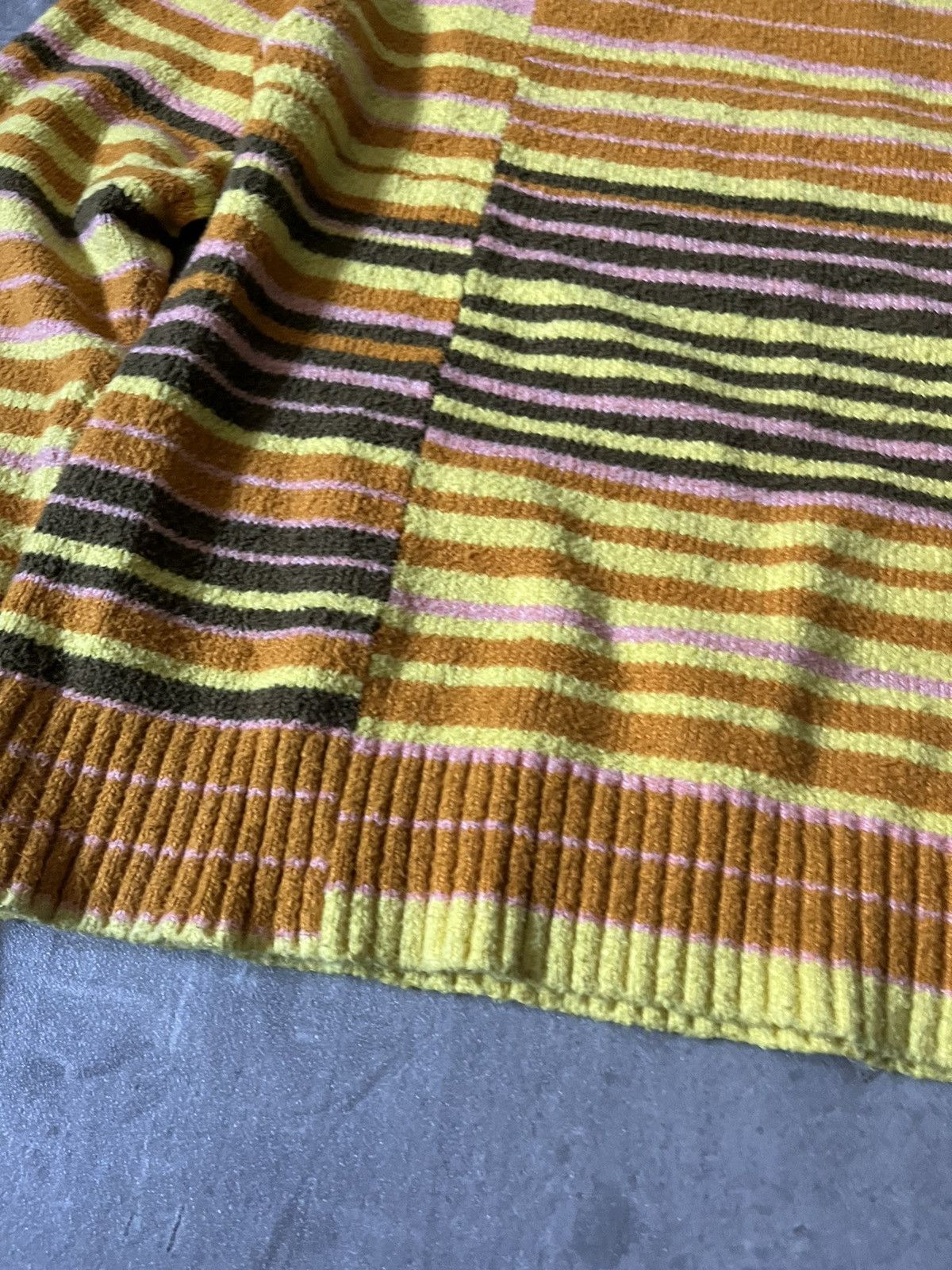 Acne Studios Acne Studios striped yellow orange sweater Size US S / EU 44-46 / 1 - 4 Thumbnail