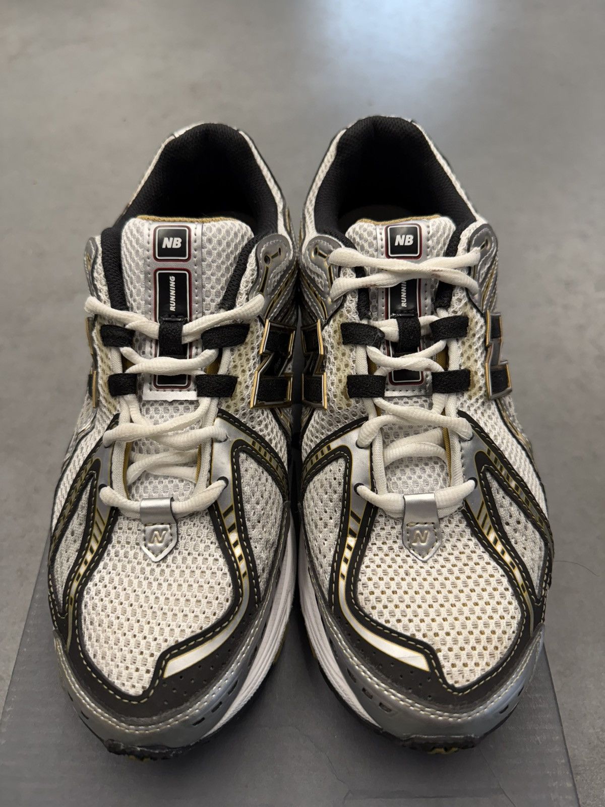 New Balance 2022 New Balance 1906R White Metallic Gold Size US 9.5 / EU 42-43 - 9 Thumbnail