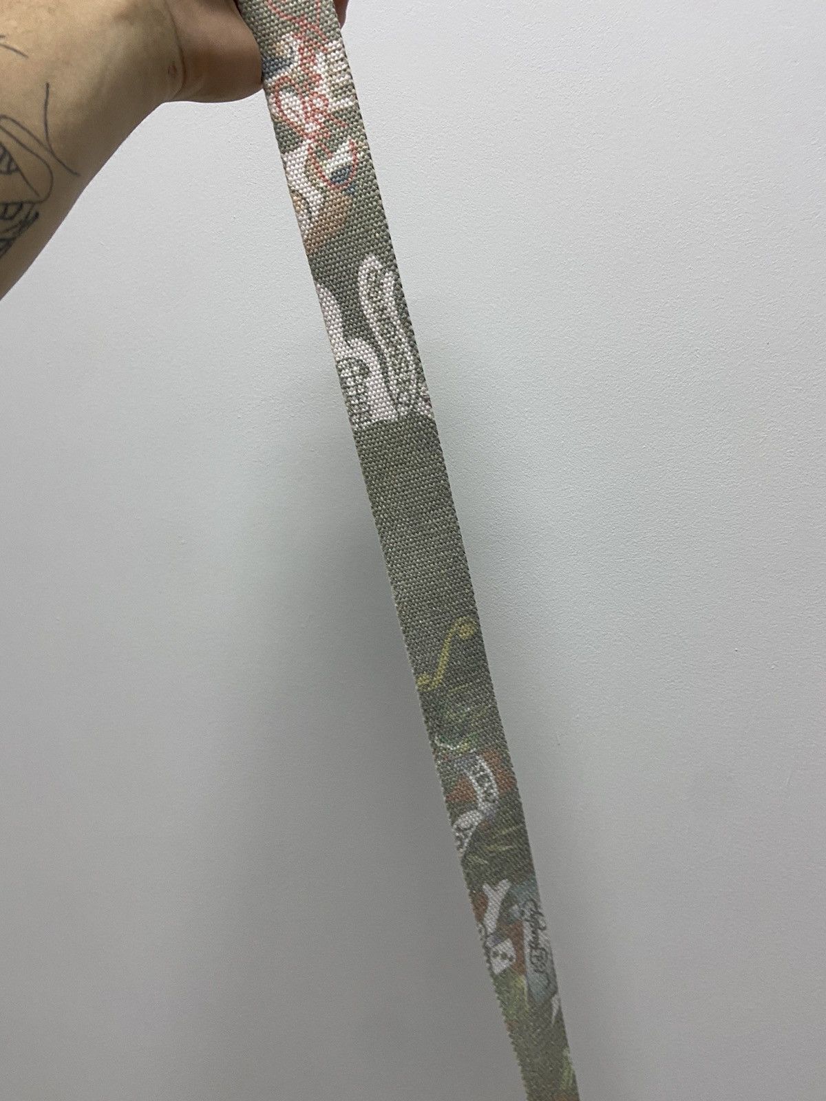 Ed Hardy × Vintage Ed Hardy Vintage All overprint Belt Skull Tattoo Y2K Size ONE SIZE - 5 Thumbnail