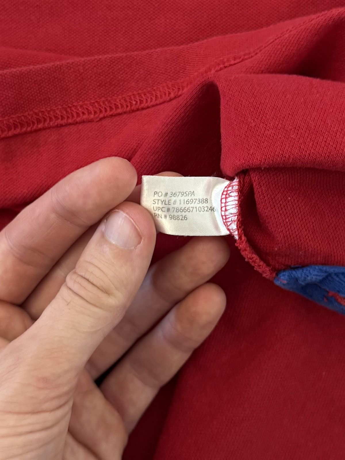 U.S. Polo Assn. VINTAGE Y2K U.S POLO ASSN ENGLAND CHIEF KEEF POLO RAP SHIRT Size US L / EU 52-54 / 3 - 9 Thumbnail