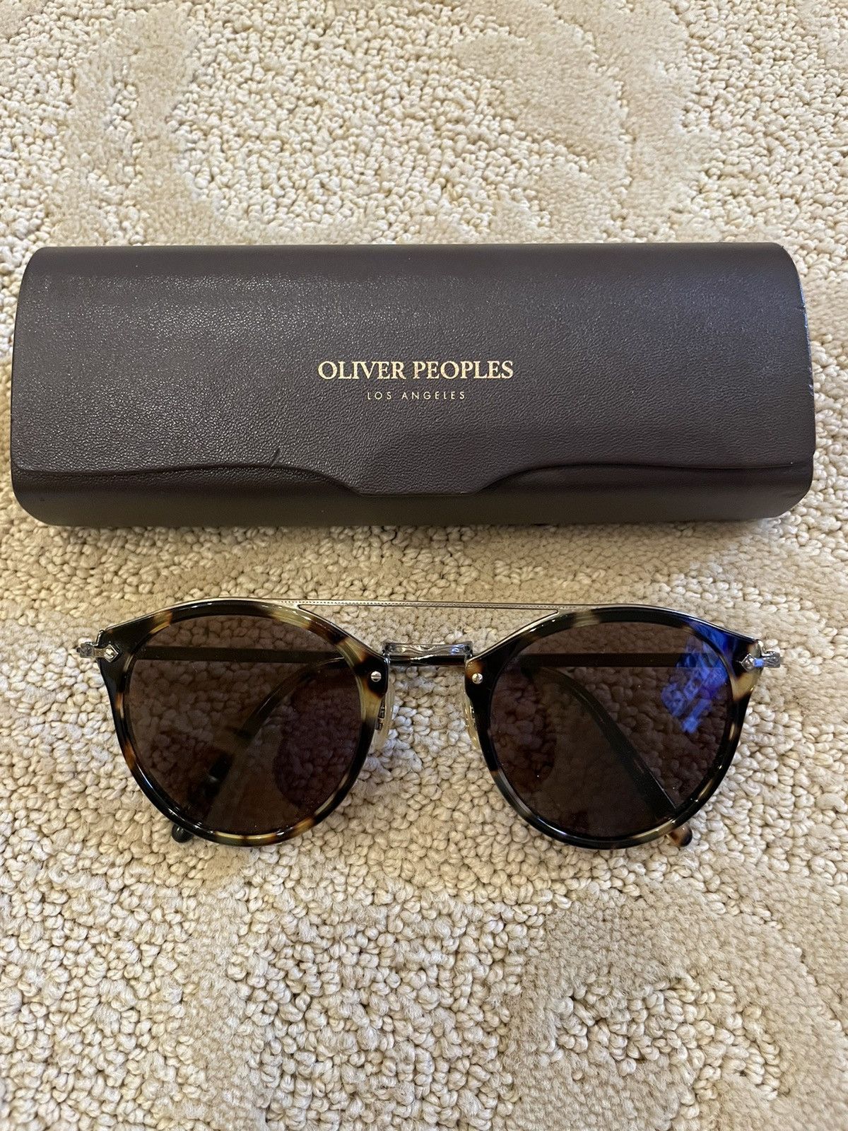 Oliver Peoples Oliver Peoples Remick Brow Bar Sunglasses Size ONE SIZE - 1 Thumbnail