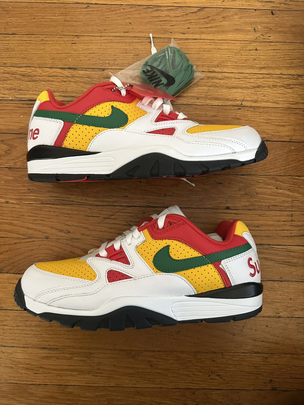 Nike × Supreme Supreme x Air Cross Trainer 3 Low 'White University Gold' Size US 11 / EU 44 - 1 Thumbnail