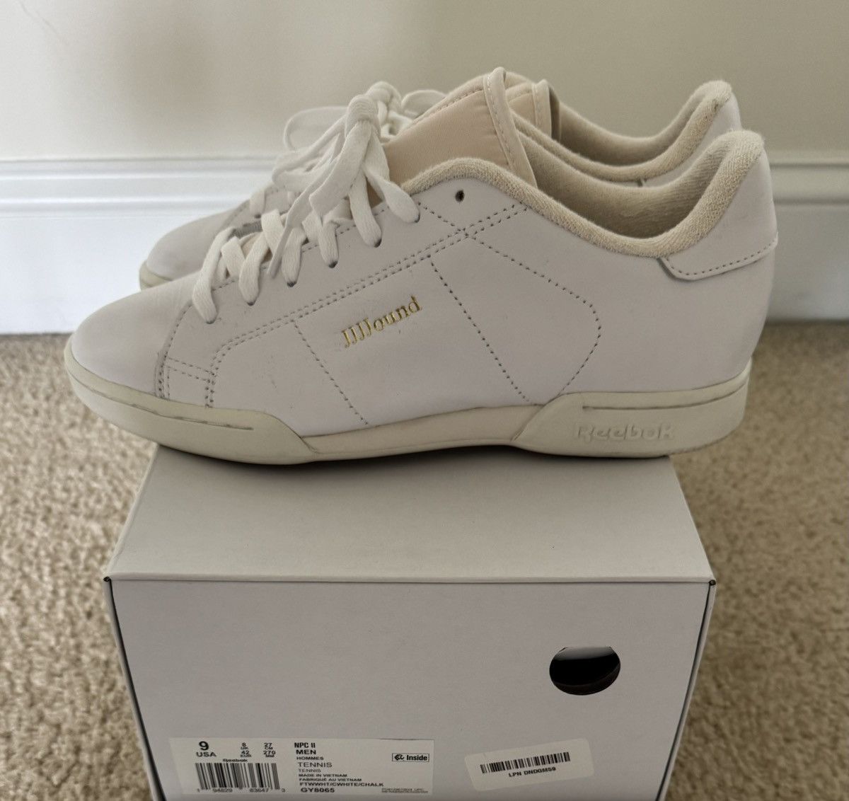 JJJJound × Reebok NPC II Sz 9 Size US 9 / EU 42 - 2 Thumbnail
