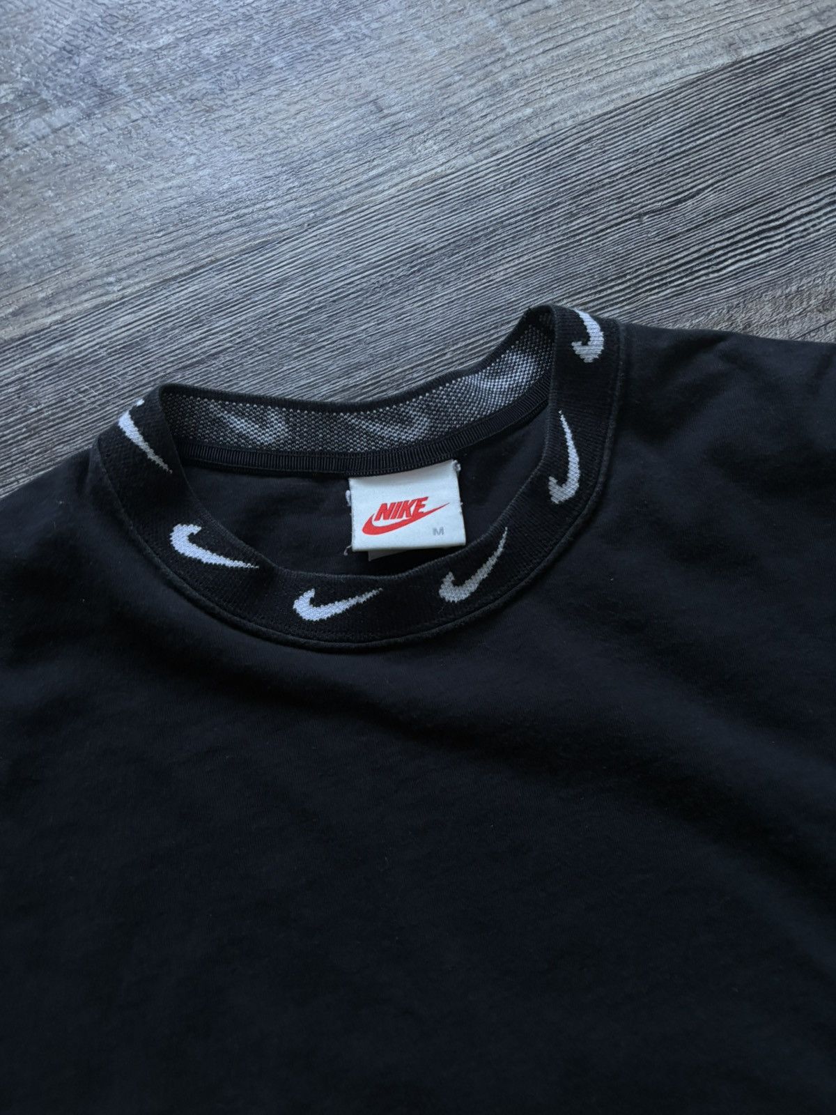Nike × Stussy Nike Stussy NRG BR Long Sleeve knit Top medium black Size US M / EU 48-50 / 2 - 1 Thumbnail