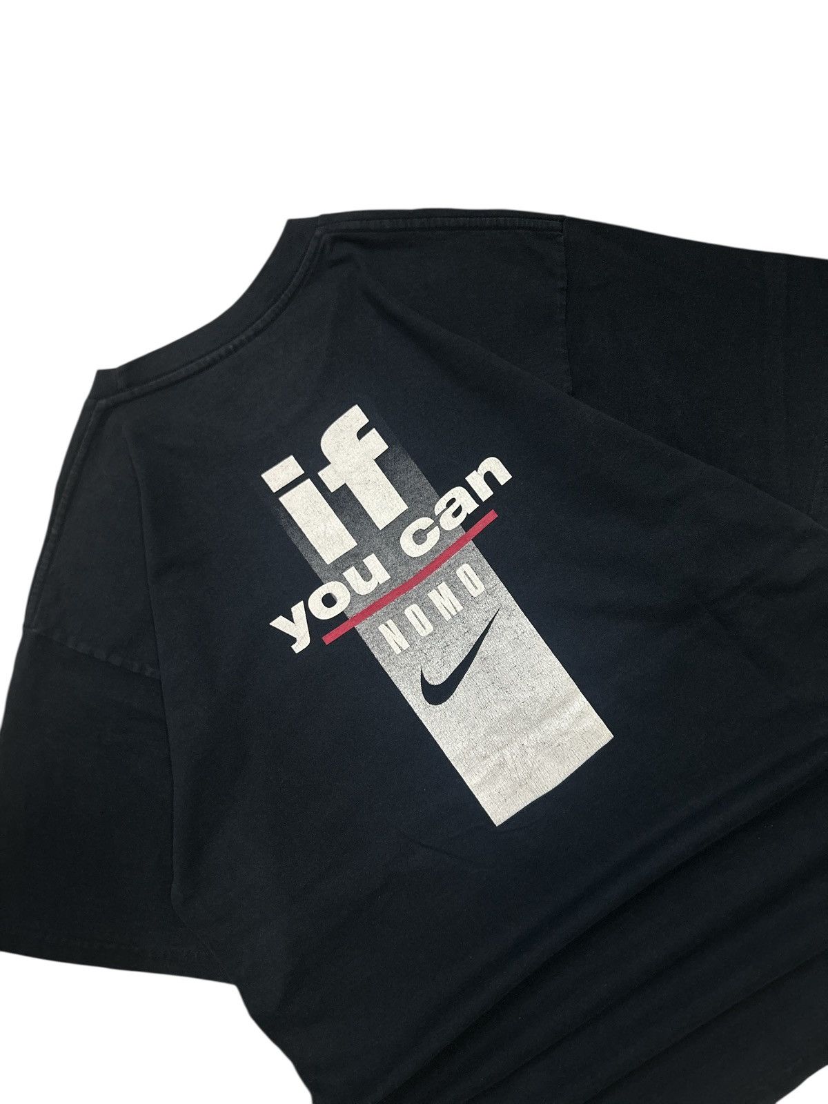 Nike Vintage 90s Motion "Hit My Ball / If You Can" Size US M / EU 48-50 / 2 - 4 Thumbnail