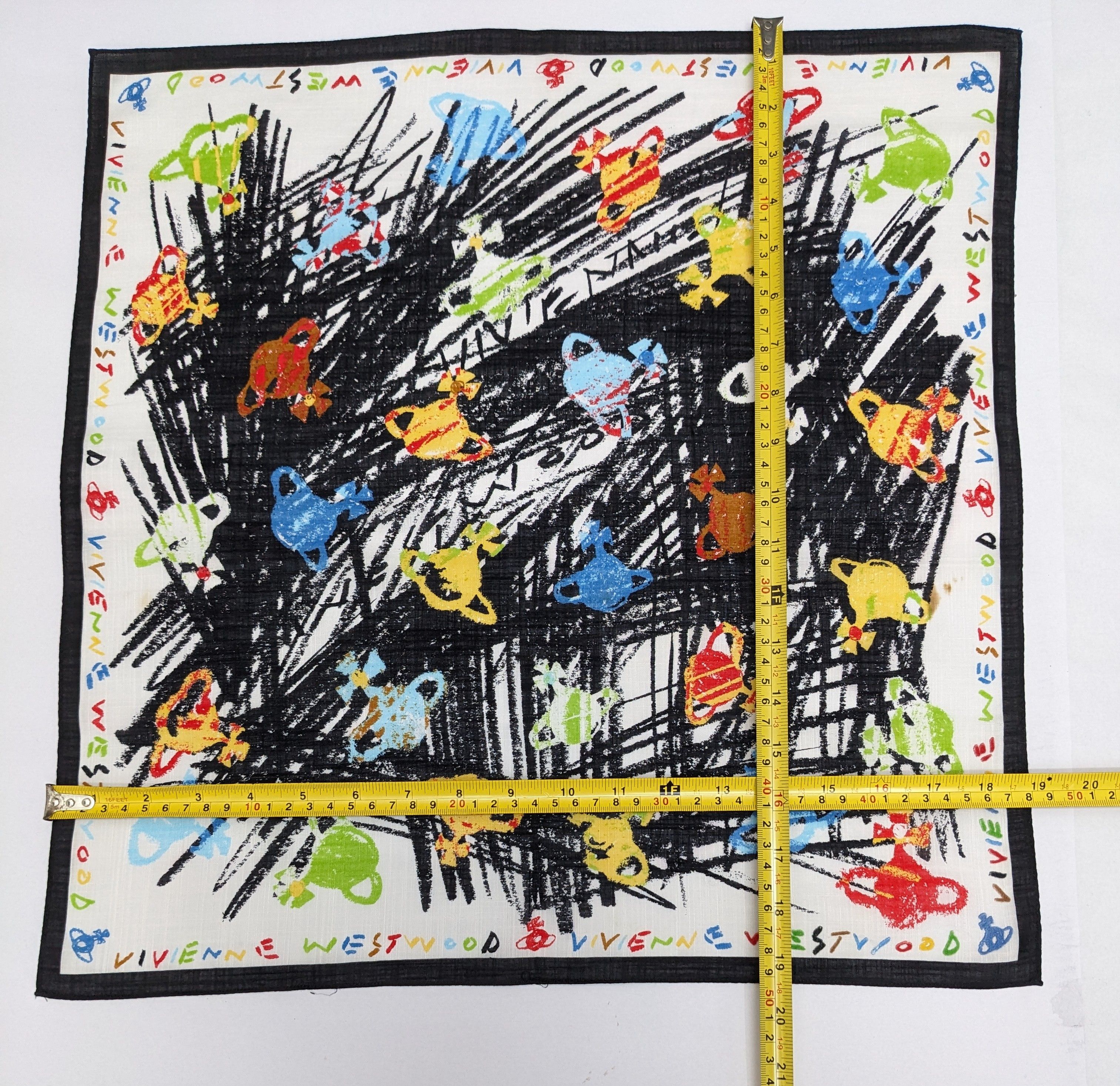 Vivienne Westwood Vivienne Westwood Colorful Orb Sketch Punk Pattern Size ONE SIZE - 5 Thumbnail