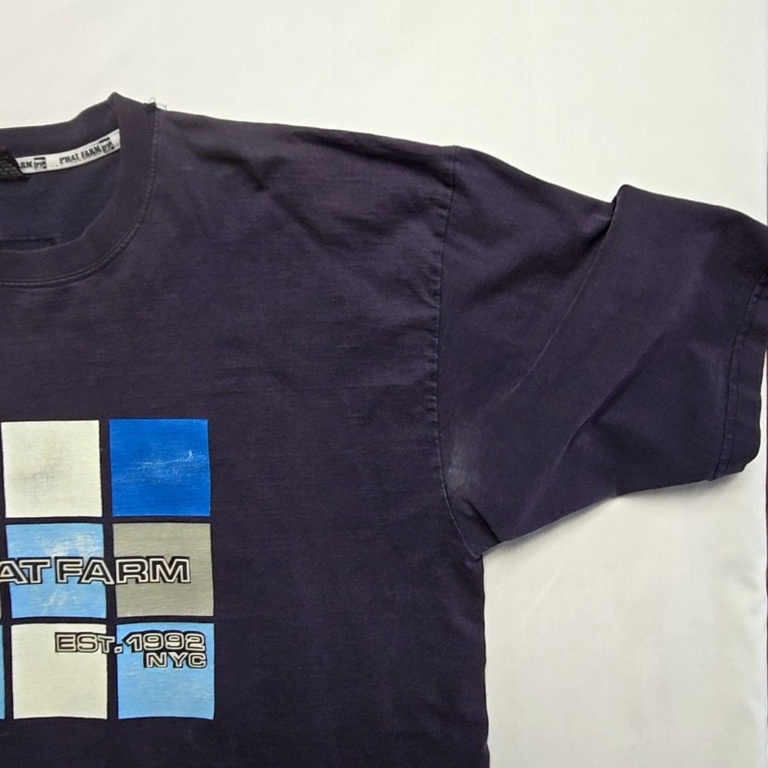 Phat Farm Vintage Phat Farm Graphic Tee= NYC Purple L T-Shirt Y2K Size US L / EU 52-54 / 3 - 5 Thumbnail