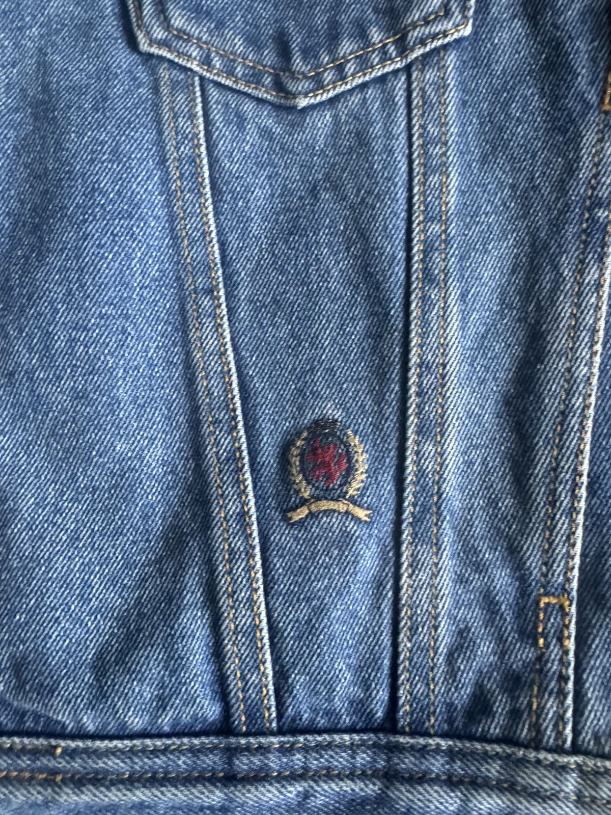Tommy Hilfiger Vintage Tommy Hilfiger Denim Jacket Size S / US 4 / IT 40 - 3 Thumbnail