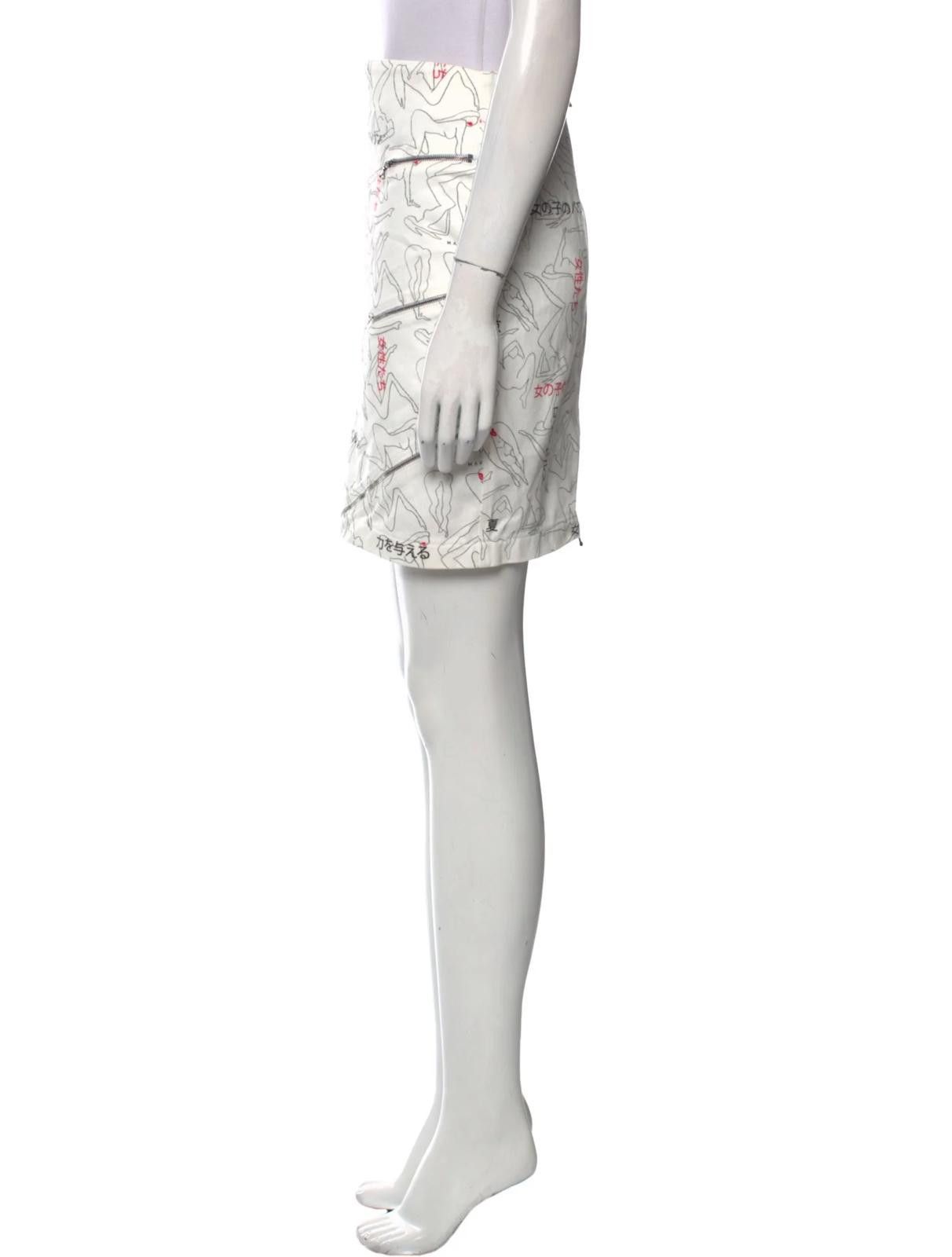 Other Marcell Von Berlin Printed Mini Skirt Size: XS | US 2 Size 26" / US 2 / IT 38 - 2 Thumbnail