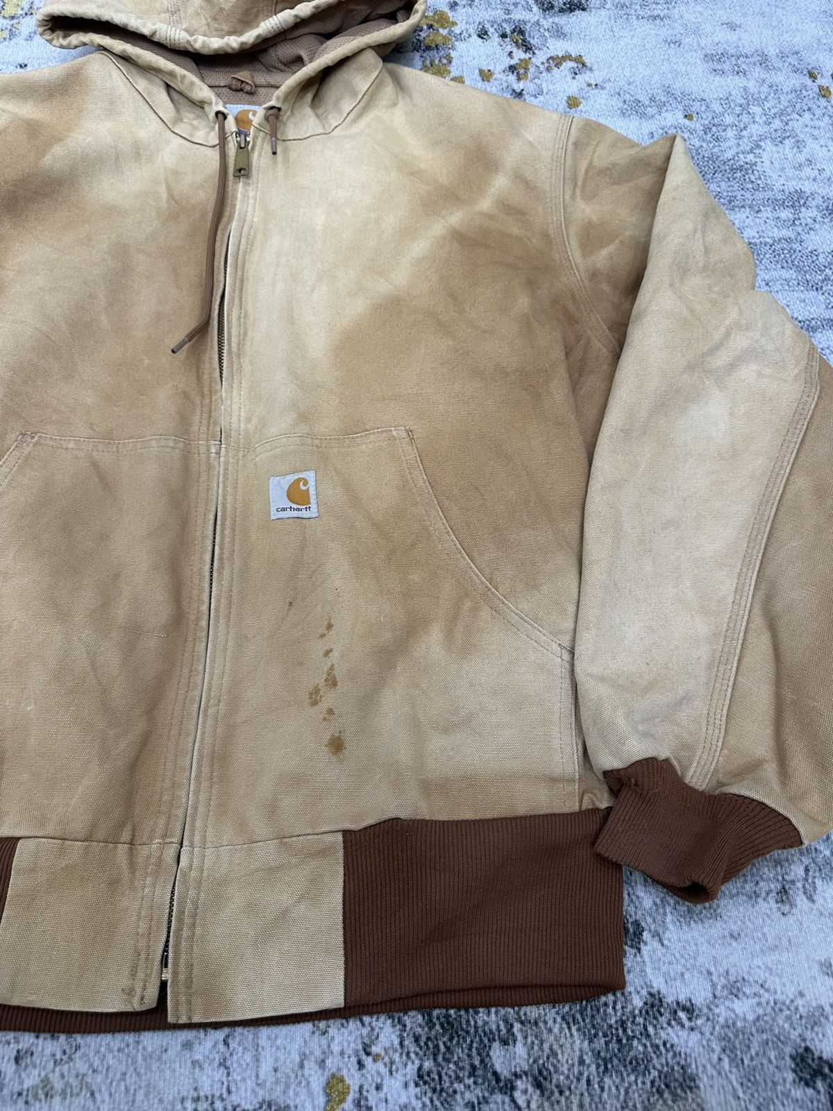 Carhartt Vintage Carhartt Hoodies Thick Jacket/ Made in USA Size US XL / EU 56 / 4 - 7 Thumbnail