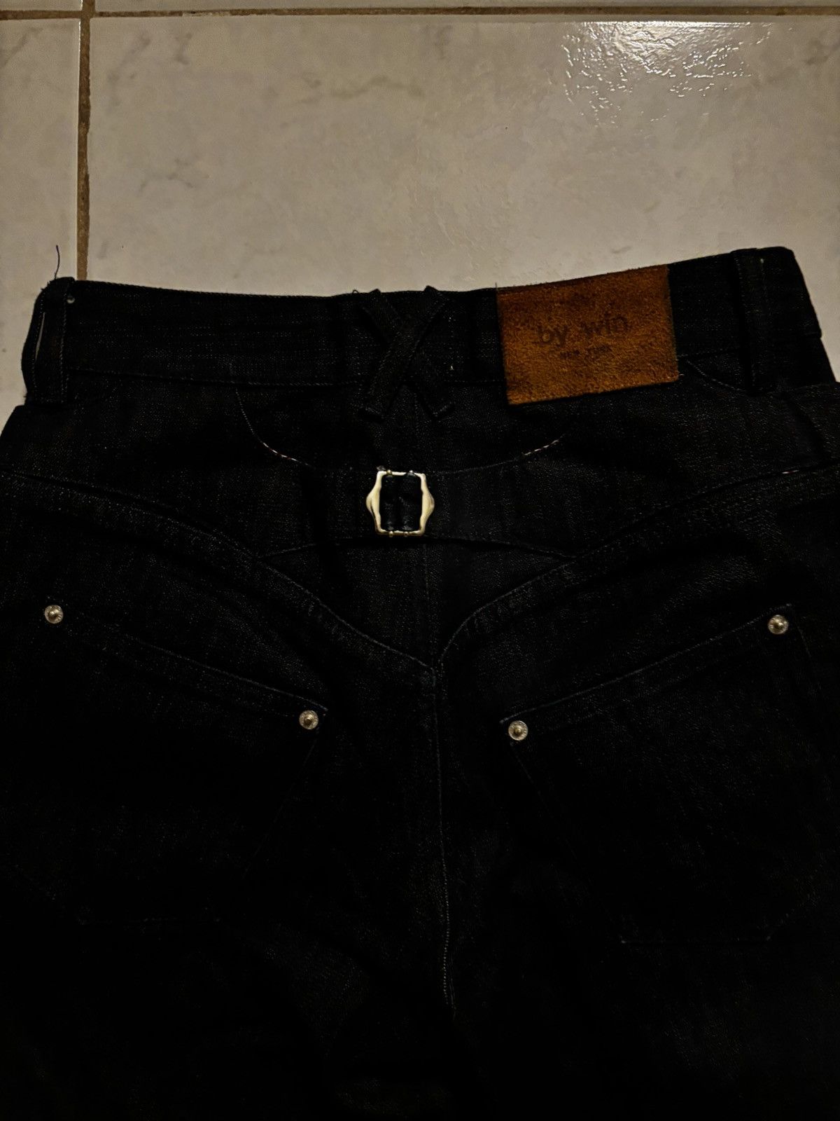 Other Bywin baggy selvedge indigo Size US 30 / EU 46 - 7 Thumbnail