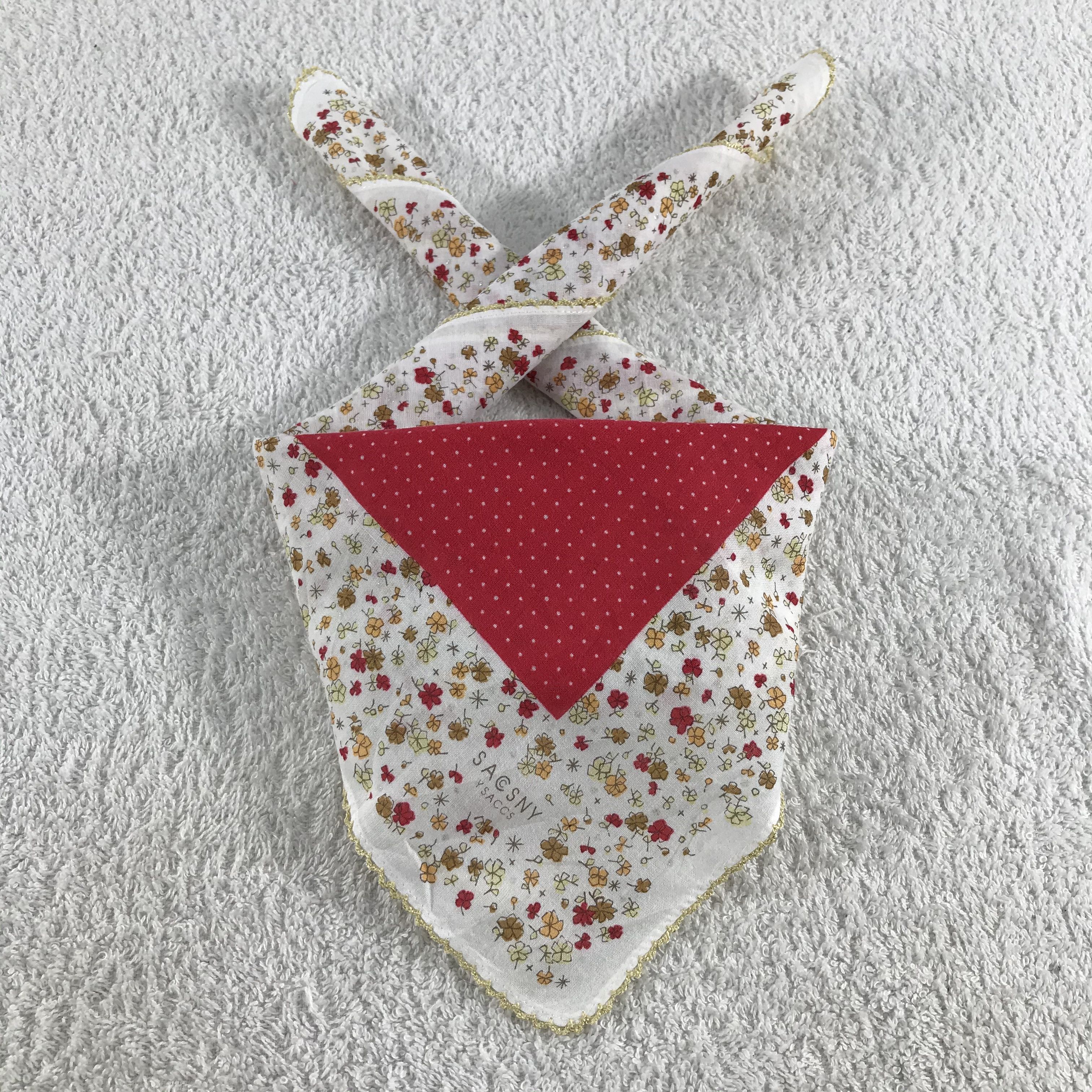 Vintage × Yohji Yamamoto Ysaccs Bandana / Handkerchief / Neckerchief - S105 Size ONE SIZE - 3 Thumbnail