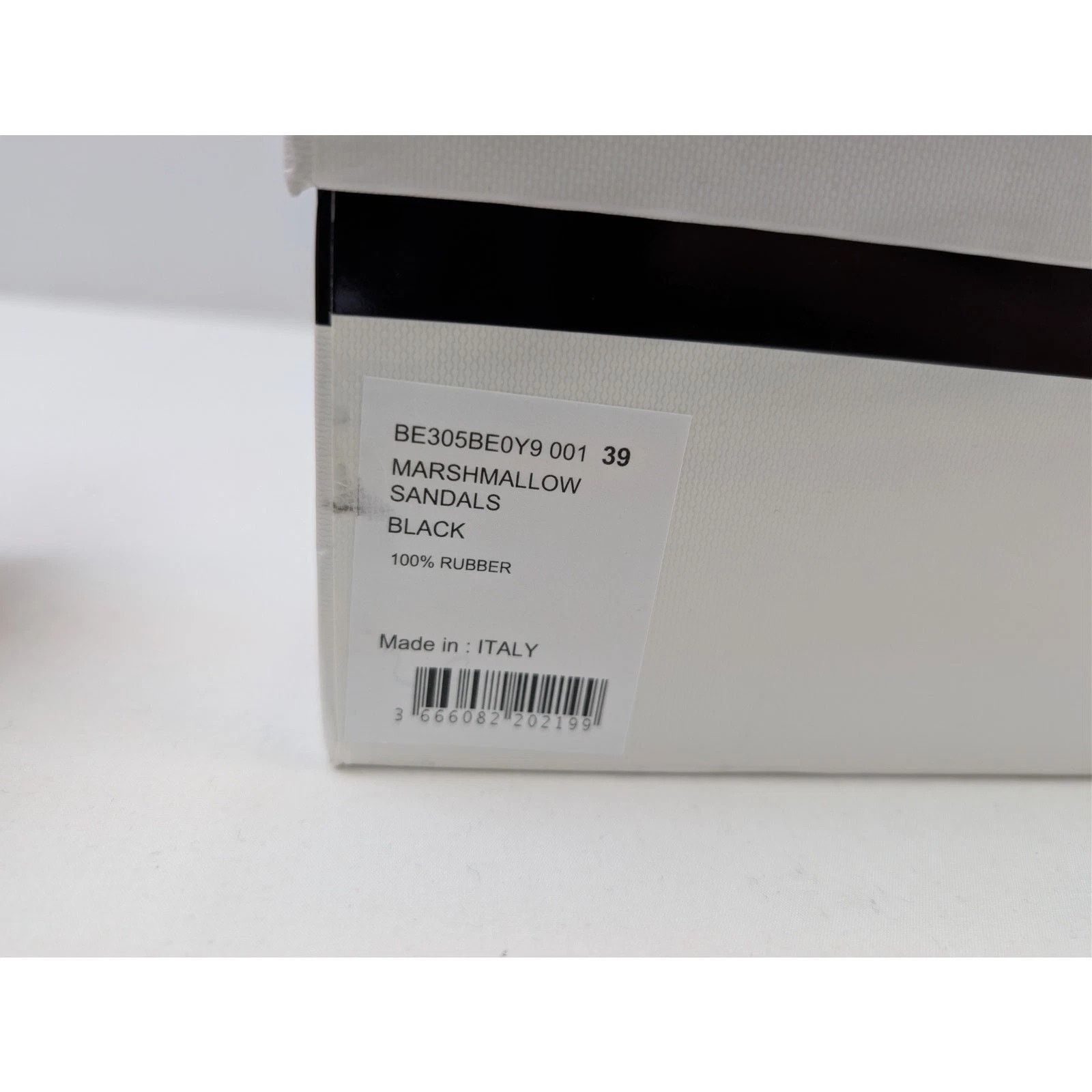 Givenchy o1rshd1 Q:5 / Marshmallow Sandals in Black Size US 9 / IT 39 - 19 Thumbnail