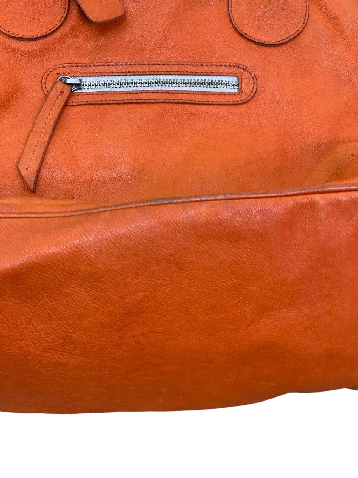 Japanese Brand Full Leather Jacono Italy Shoulder Bag 3🟩 Size ONE SIZE - 10 Thumbnail