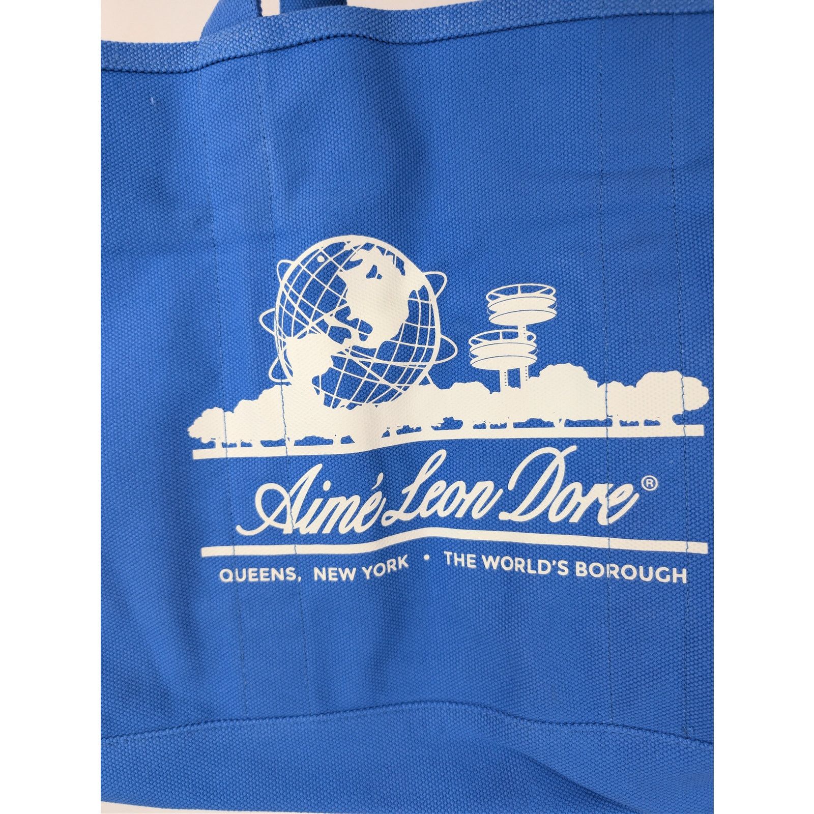 Aime Leon Dore o1rshd1 Size: OS / Unisphere Tote Bag in Royal Blue Size ONE SIZE - 5 Thumbnail