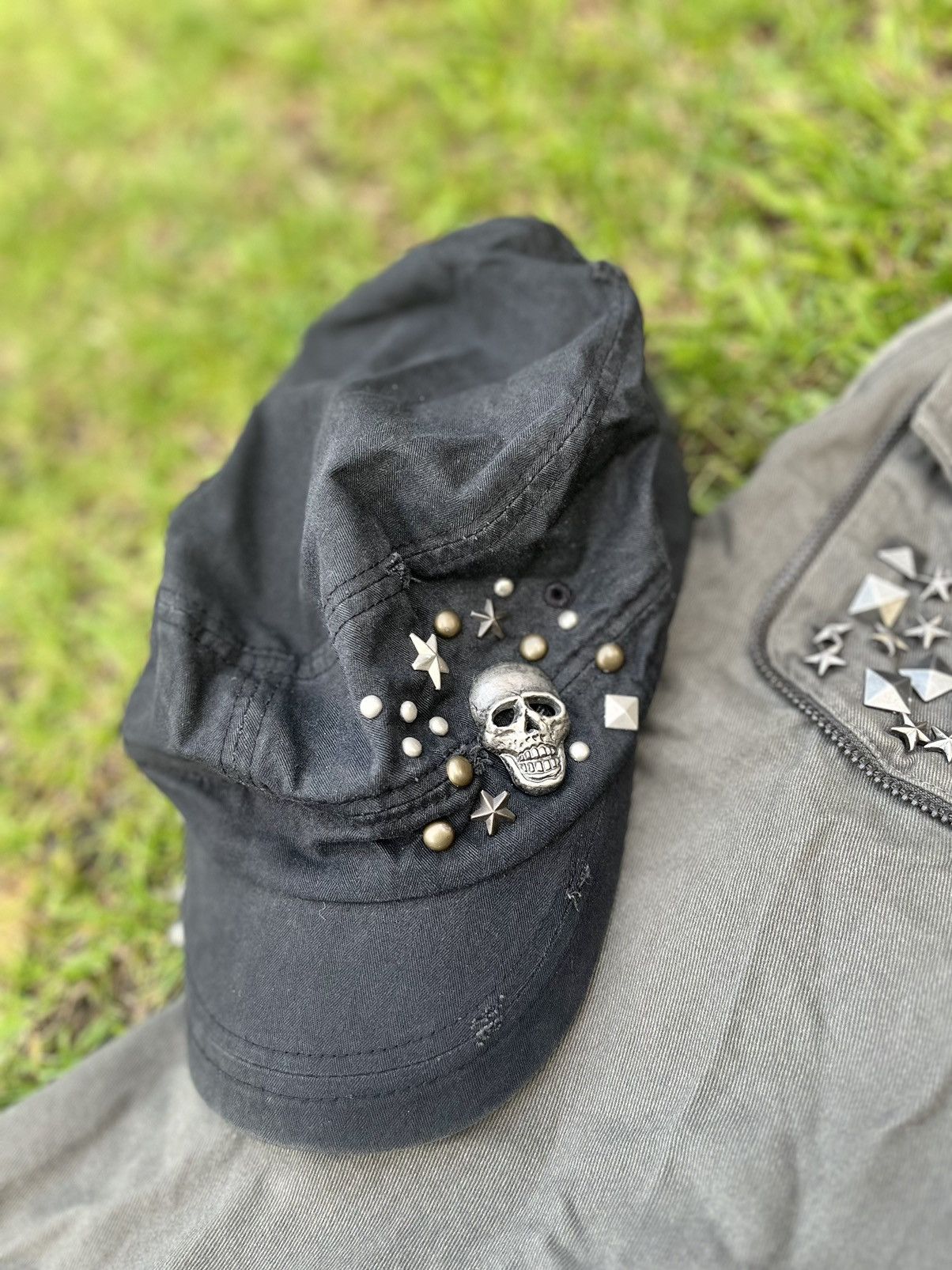 Japanese Brand Vest Studded Lgb Punk Gothic Style Bundling Hat Skull Size US L / EU 52-54 / 3 - 3 Thumbnail