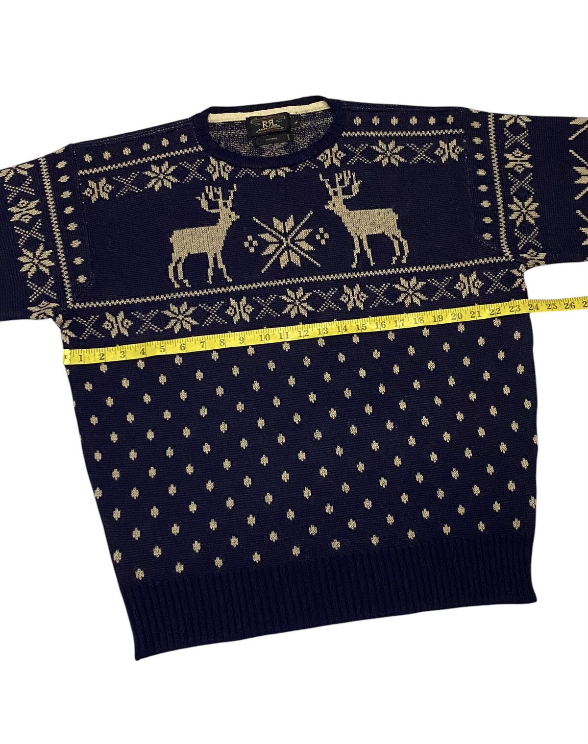 RRL Ralph Lauren Vintage Double RL Ralph Lauren Wool Knitwear Sweaters Size US L / EU 52-54 / 3 - 14 Thumbnail