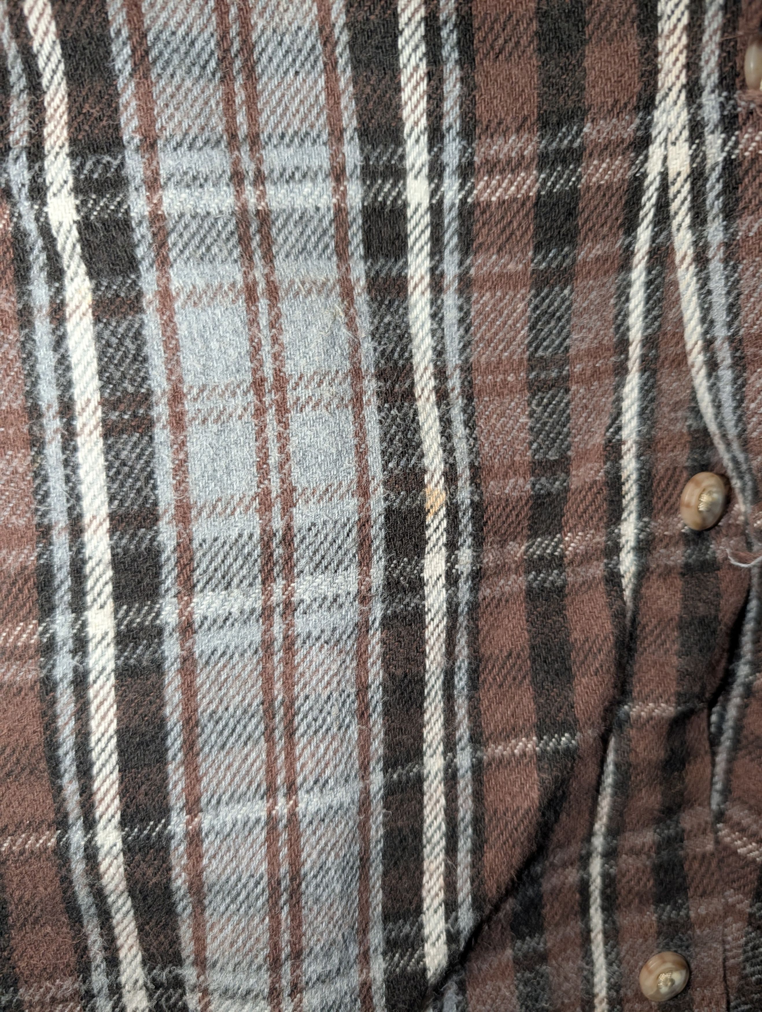 Carhartt Vintage 90s Carhartt Heavy Weighted Large Flannel Shirt Size US L / EU 52-54 / 3 - 3 Thumbnail