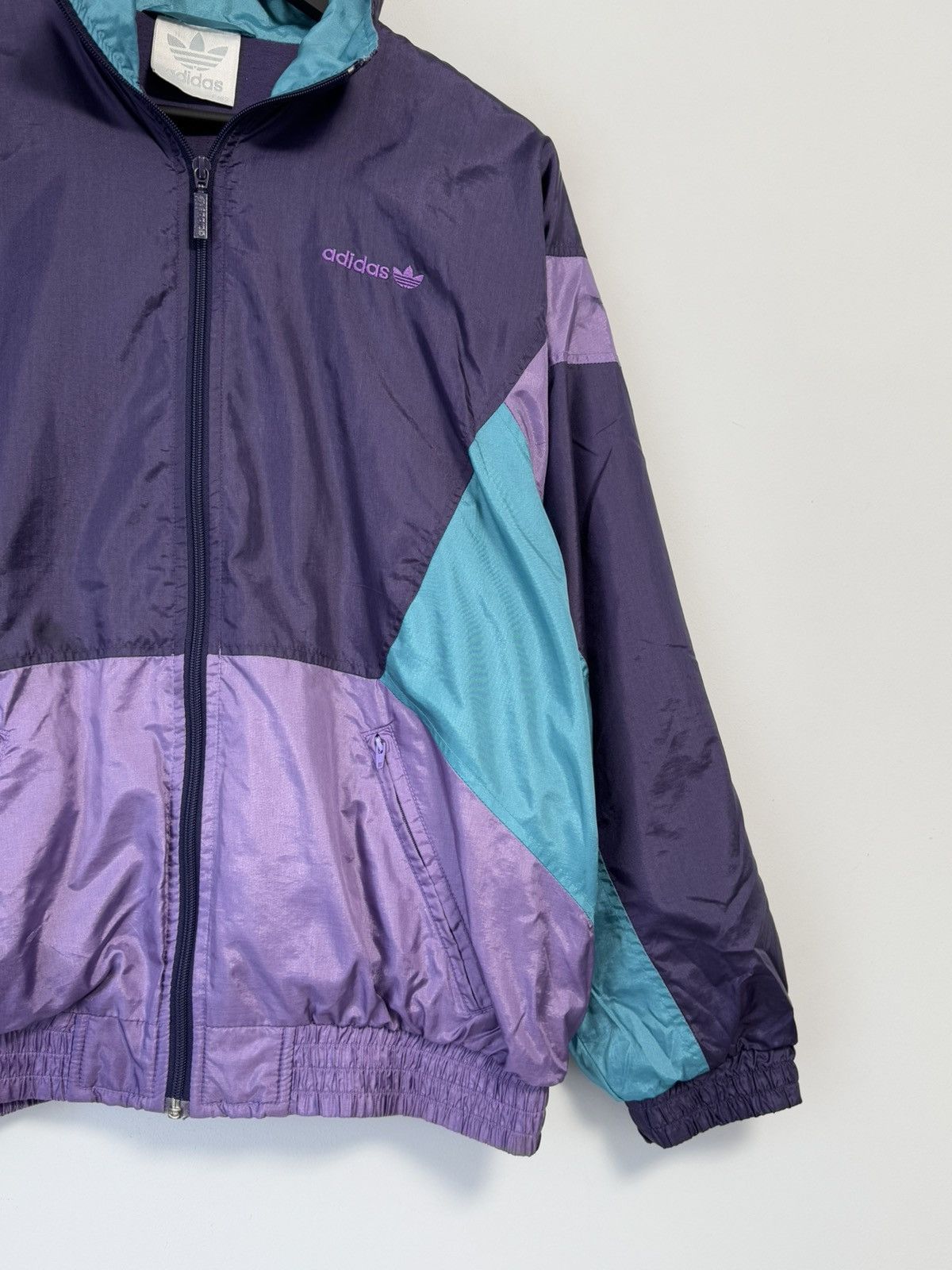 Vintage 90’s Vintage Adidas Track Suit Set Nylon Size US S / EU 44-46 / 1 - 3 Thumbnail