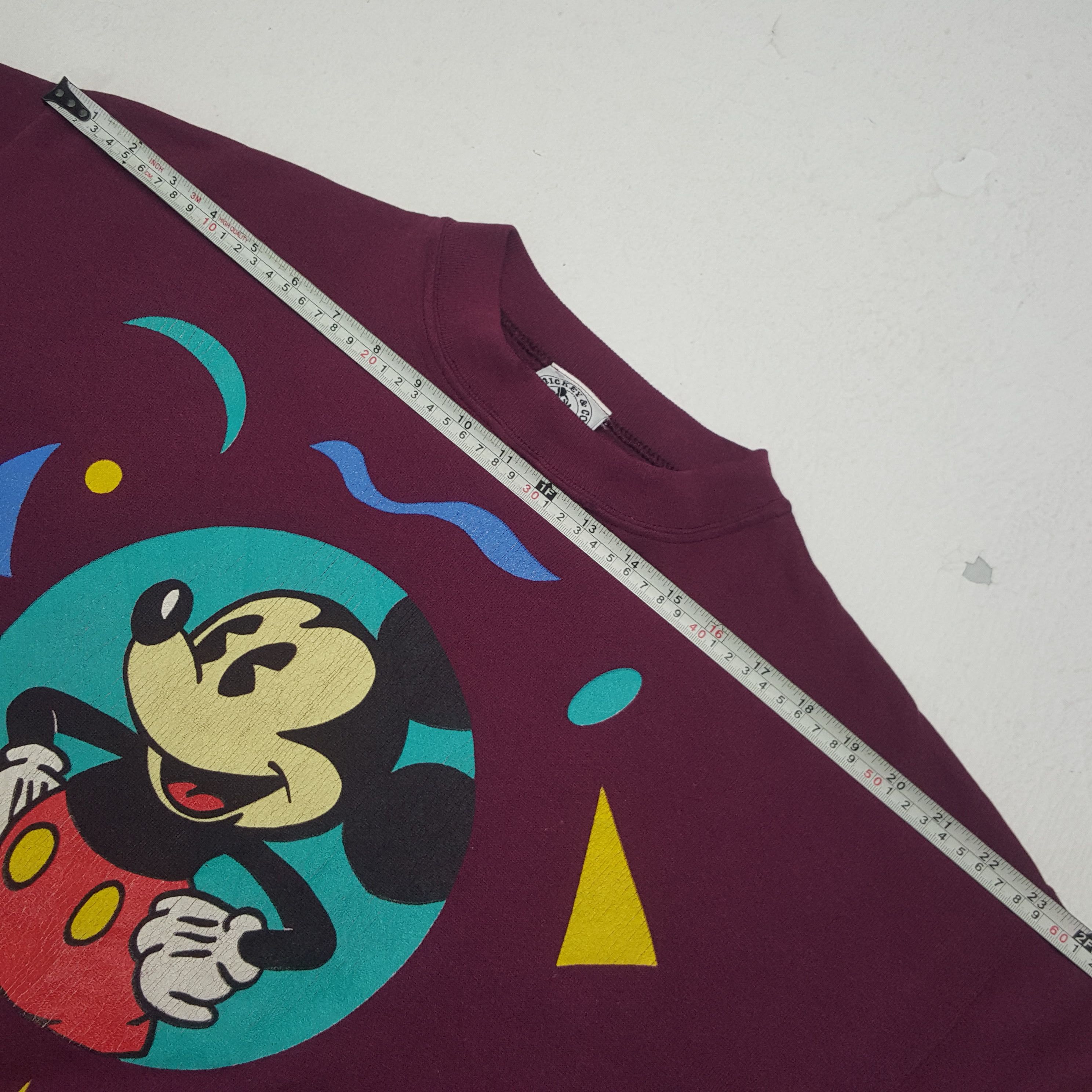Disney × Mickey & Co. × Vintage Vintage Mickey Mouse Cartoon Movie Disney Sweatshirt Size US M / EU 48-50 / 2 - 8 Thumbnail