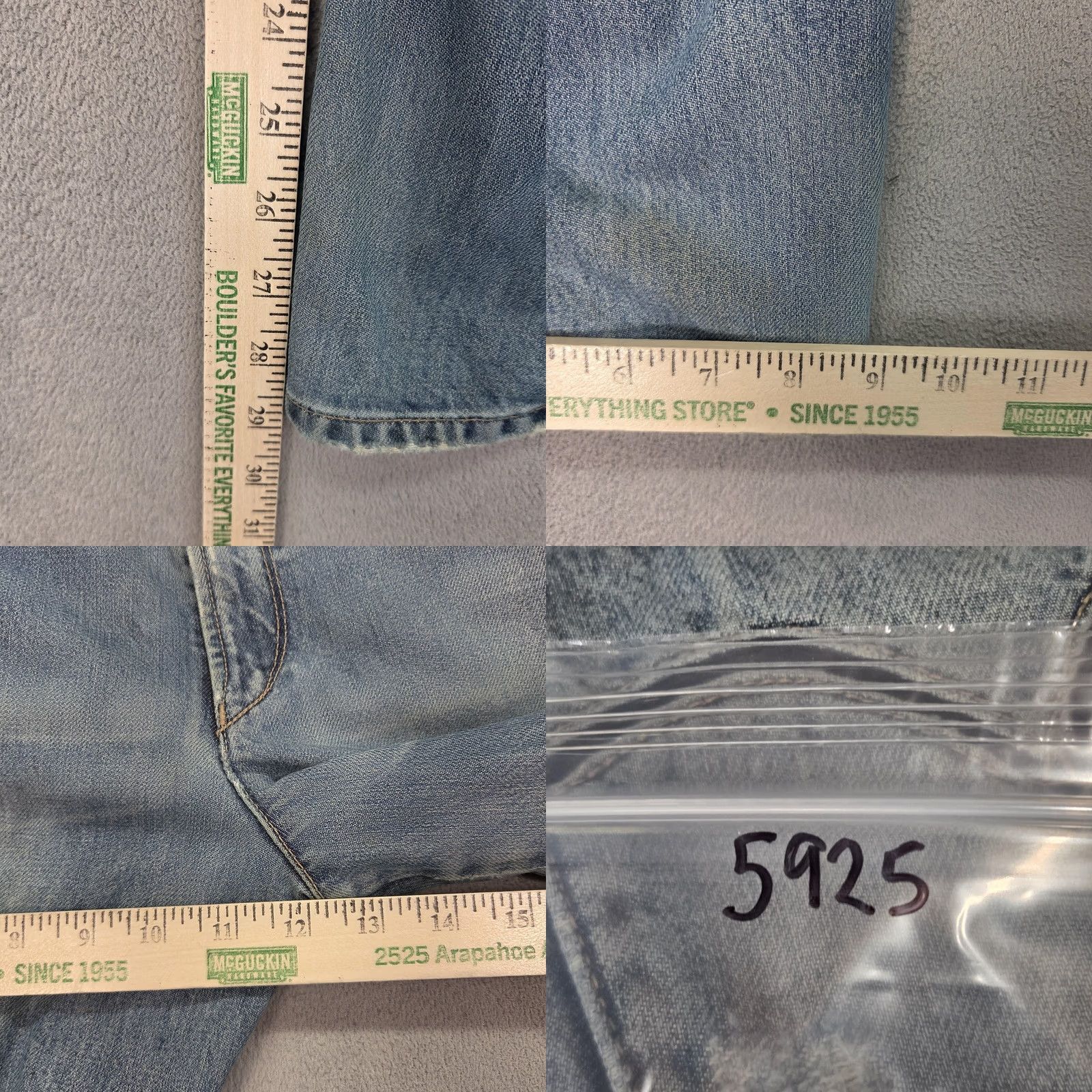 Levi's Levi’S Engineered Jeans Men Twisted Wide Leg Baggy Loose Fits 29x29 Size US 29 - 10 Thumbnail