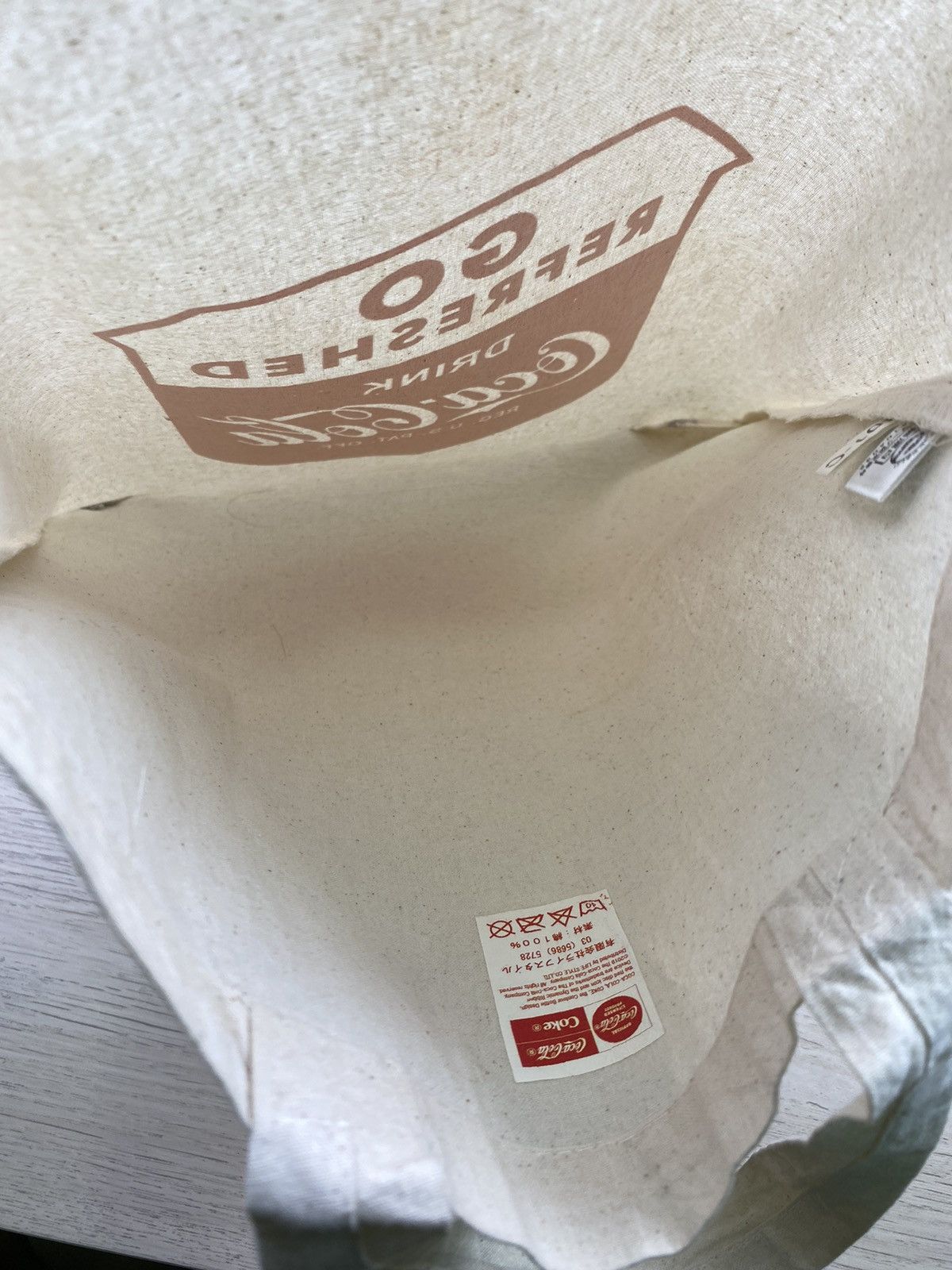 Coca Cola Coca Cola Totebag B067 Size ONE SIZE - 4 Thumbnail