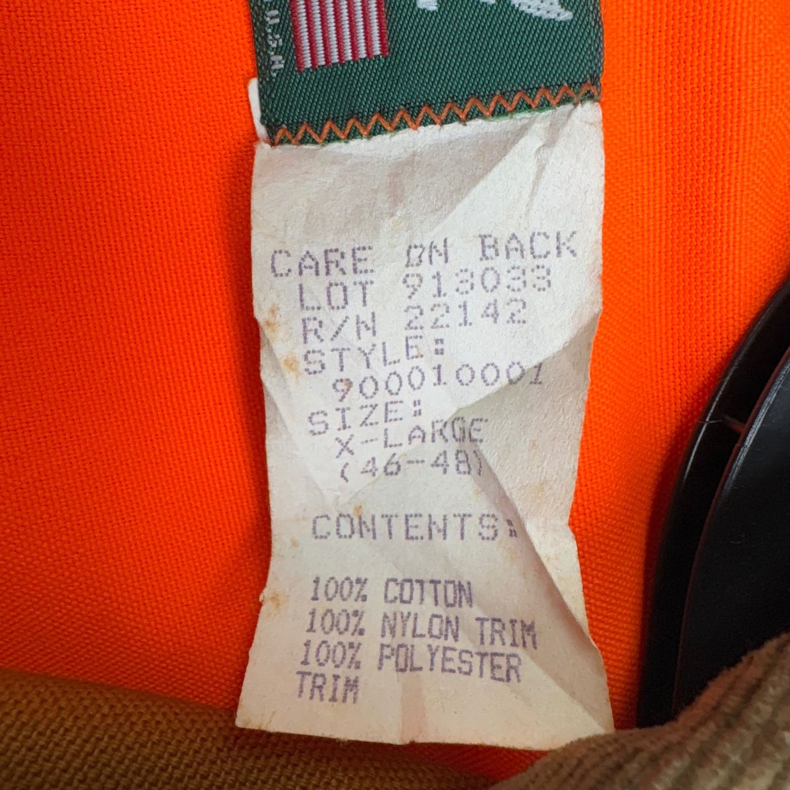 Other Vtg 80s Saf-Bak USA Made Canvas Hunting Jacket XL Thrashed Size US XL / EU 56 / 4 - 4 Thumbnail
