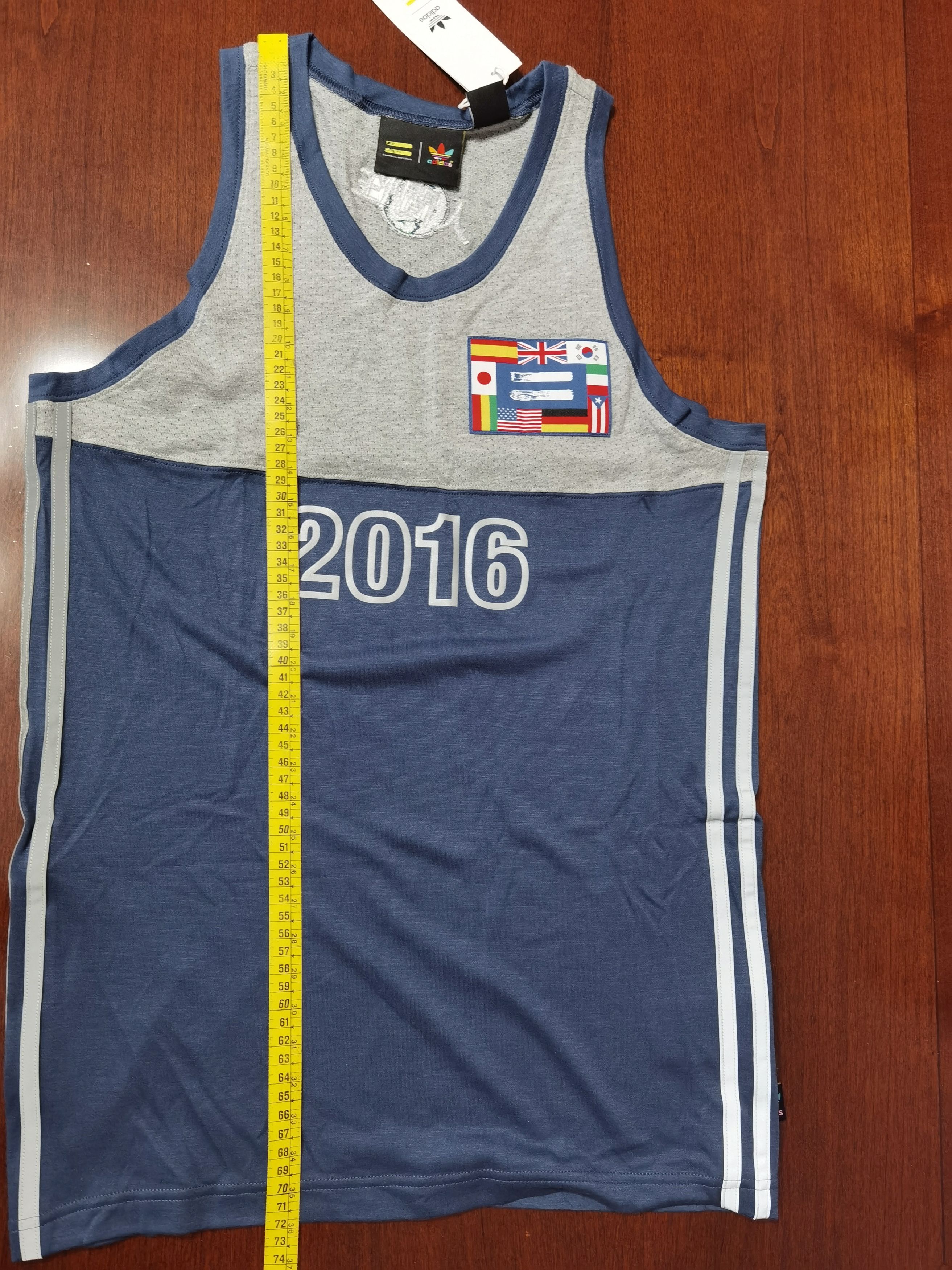 Adidas × Humanrace × Pharrell adidas x Pharrell Williams Hu Race Tank Top Small BJ9087 Size US S / EU 44-46 / 1 - 16 Thumbnail