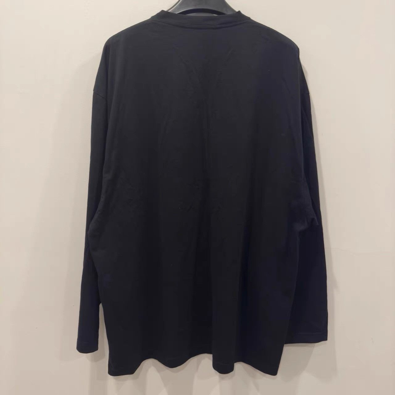Balenciaga Balenciaga Black Seven Languages Long Sleeve K28 Size US XS / EU 42 / 0 - 2 Thumbnail
