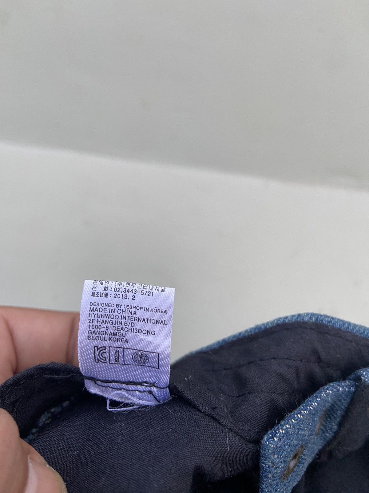 Le Grande Bleu (L.G.B.) 2000s leshop punk studded button denim patrol hat Size ONE SIZE - 9 Thumbnail