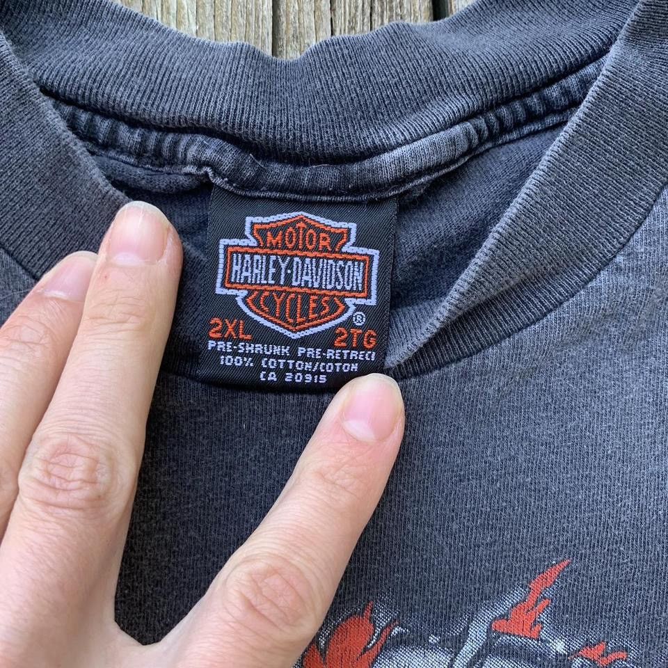 Harley Davidson × Vintage Vintage 90s Black Panther Harley Davidson Born to be wild Size US XXL / EU 58 / 5 - 3 Thumbnail