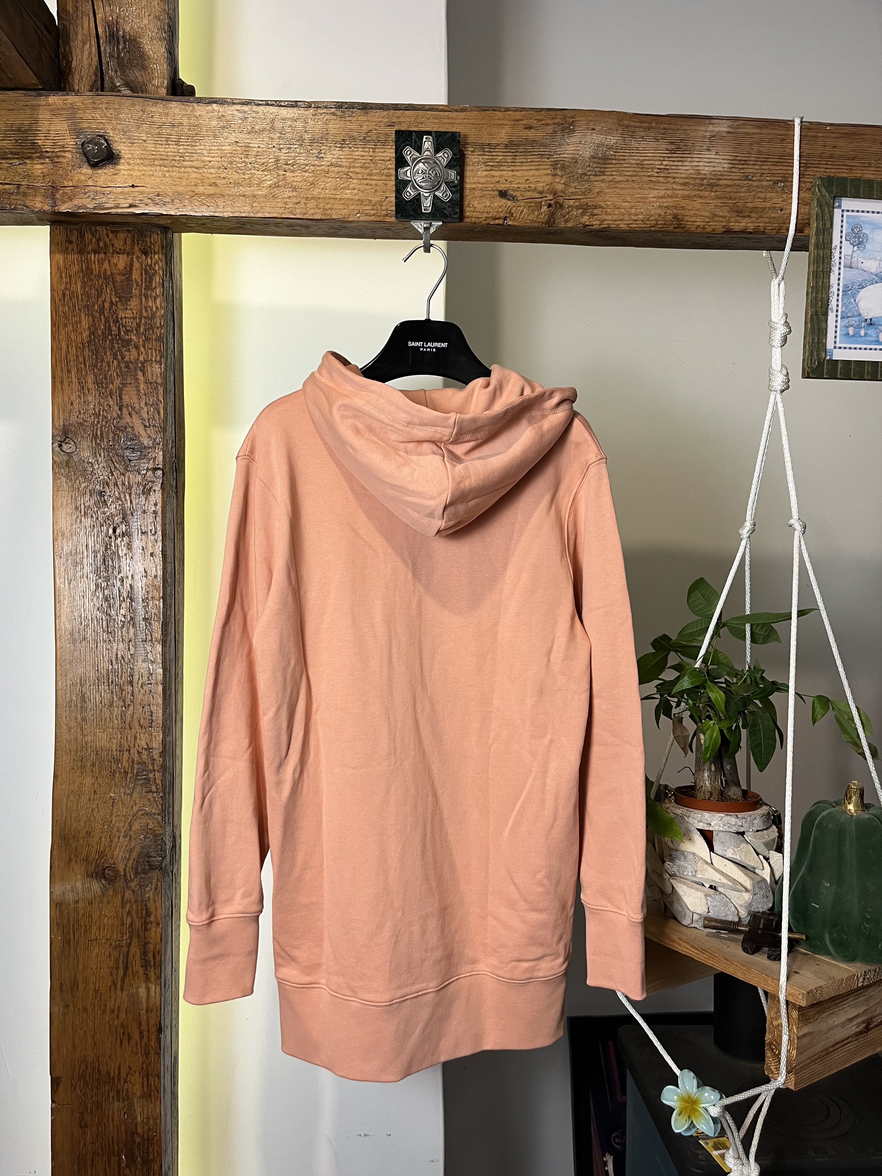 Acne Studios Acne Studios Fonda CLG FL Paw16 Peach Pink Hoodie Size XS / US 0-2 / IT 36-38 - 4 Thumbnail