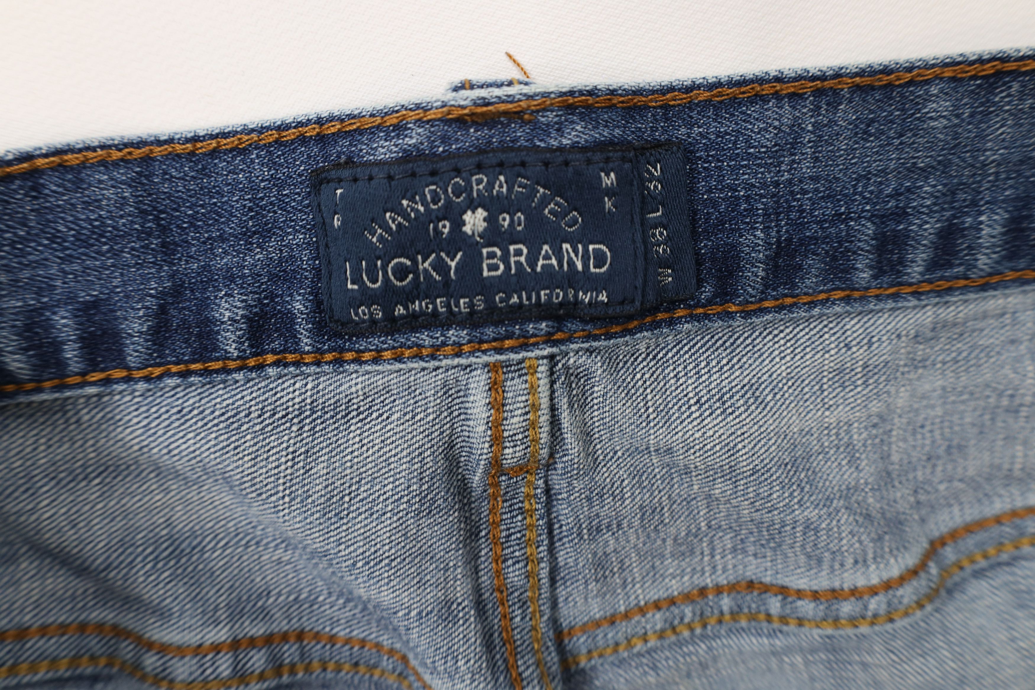 Vintage Vintage Y2K Lucky Brand Stretch 221 Original Straight Jeans Size US 38 / EU 54 - 9 Thumbnail