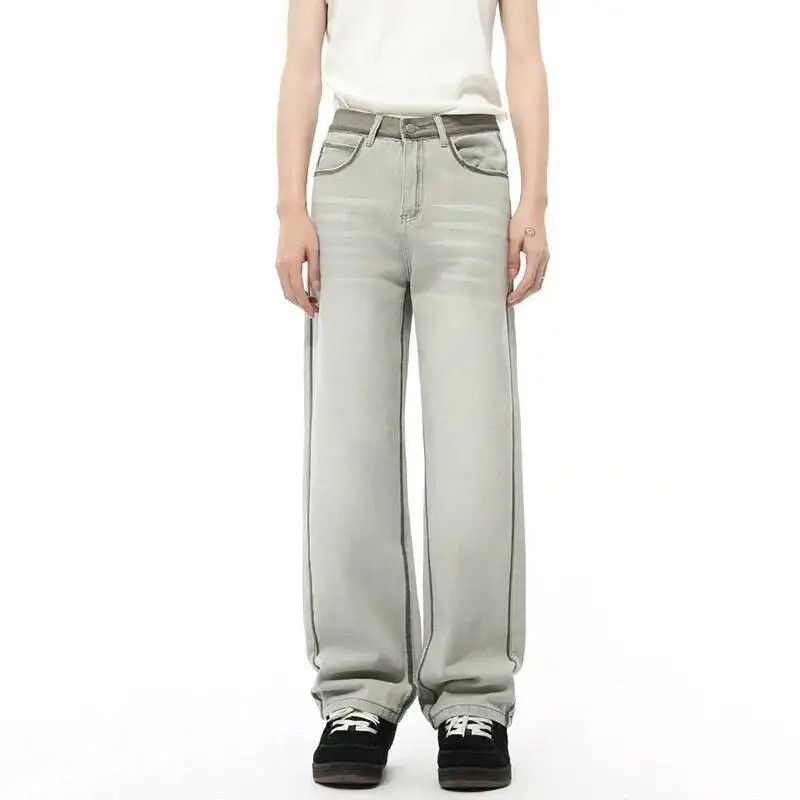 Jean Y2k American Jeans Size US 33 - 3 Thumbnail