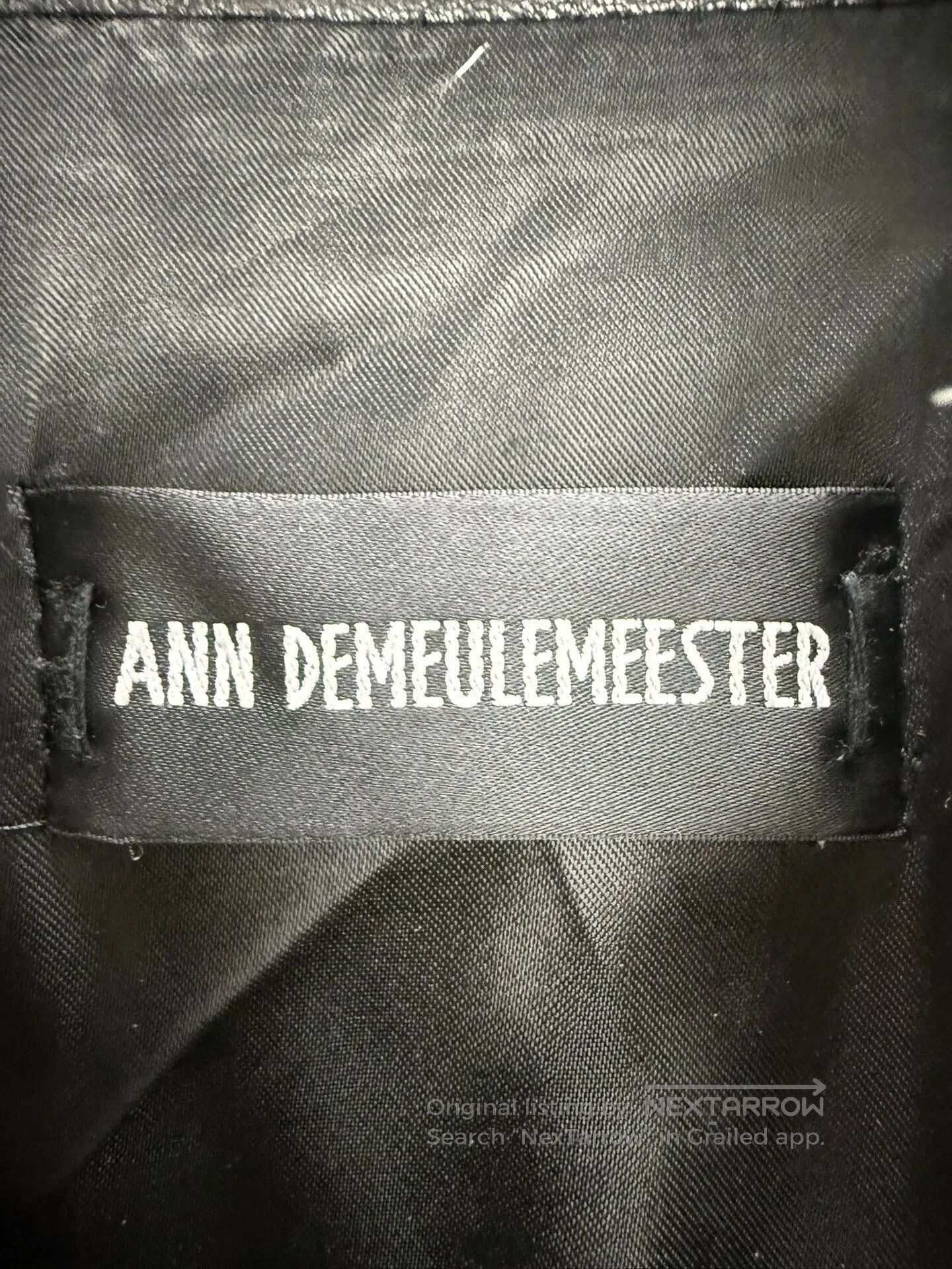Ann Demeulemeester Ann Demeulemeester 24AW Long Biker Coat. Size US M / EU 48-50 / 2 - 4 Thumbnail