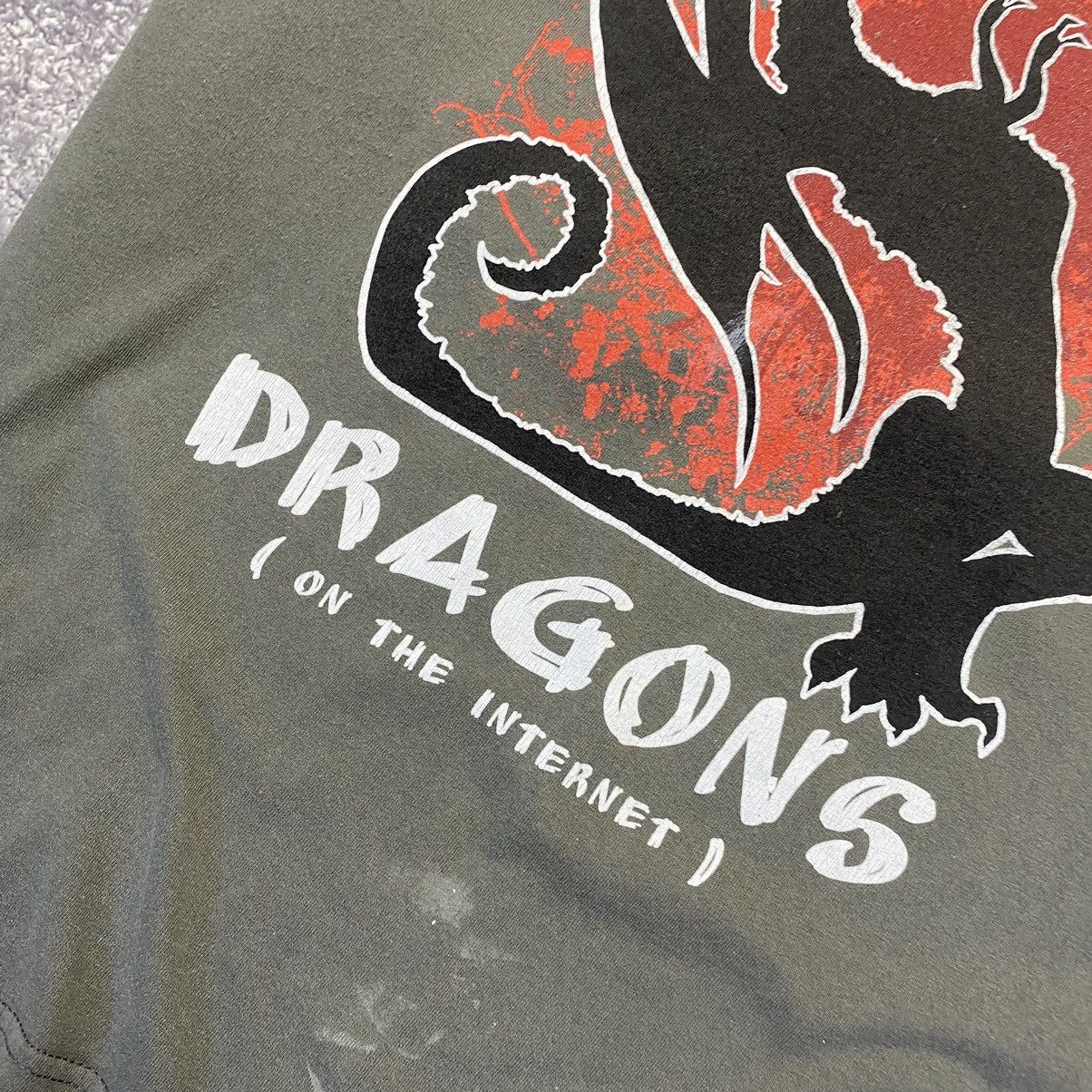 Vintage Vintage Jinx Parody I Slay Dragons 90’s tee Size US XL / EU 56 / 4 - 5 Thumbnail